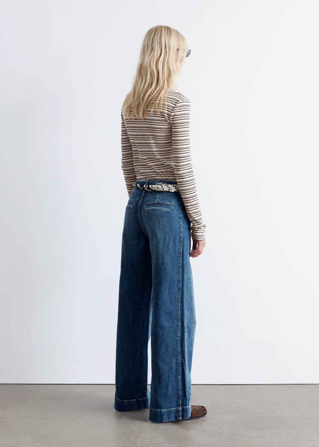 Image of Regular Wide-Leg Jeans
