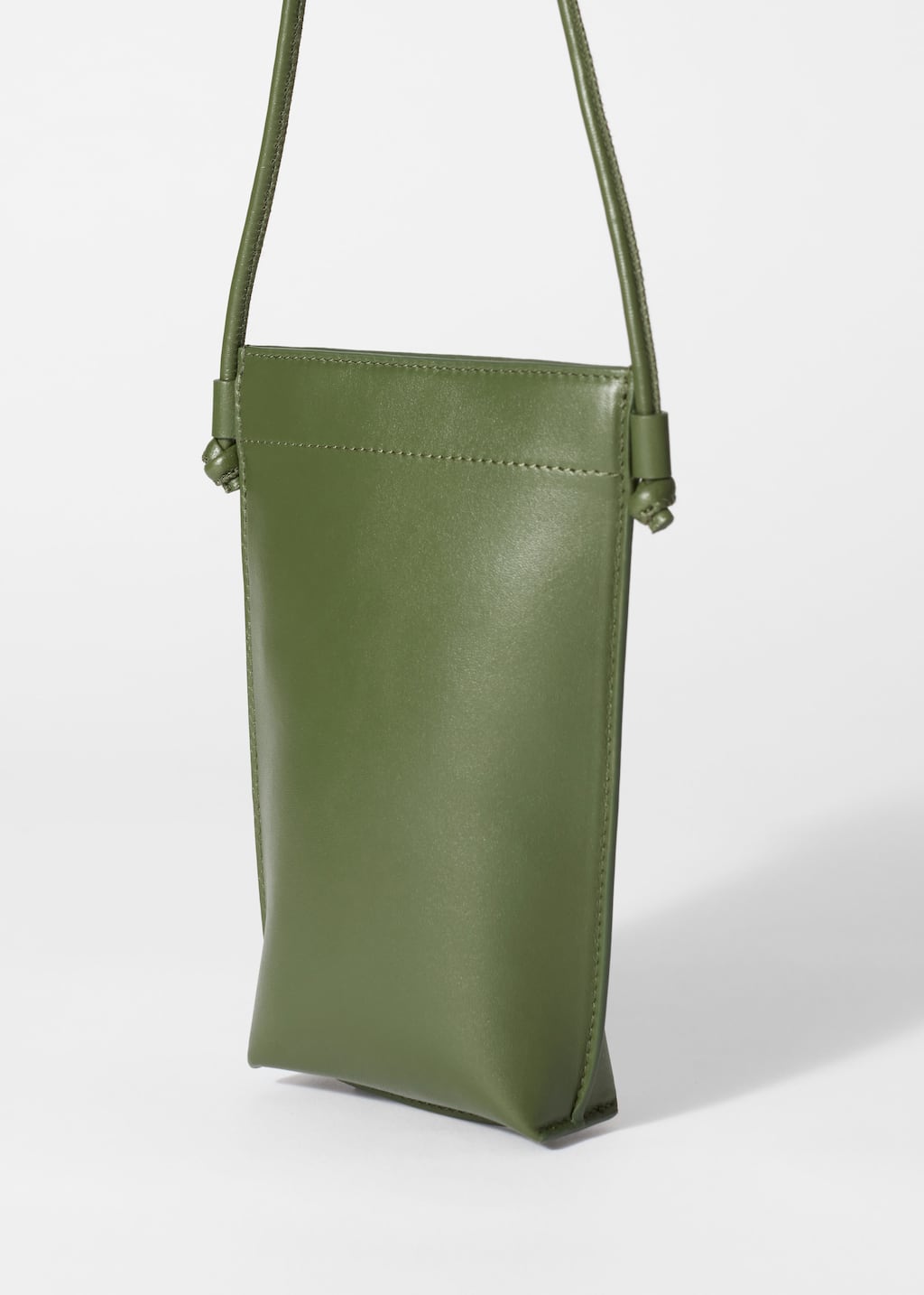 Image of Pochette en cuir pour smartphone