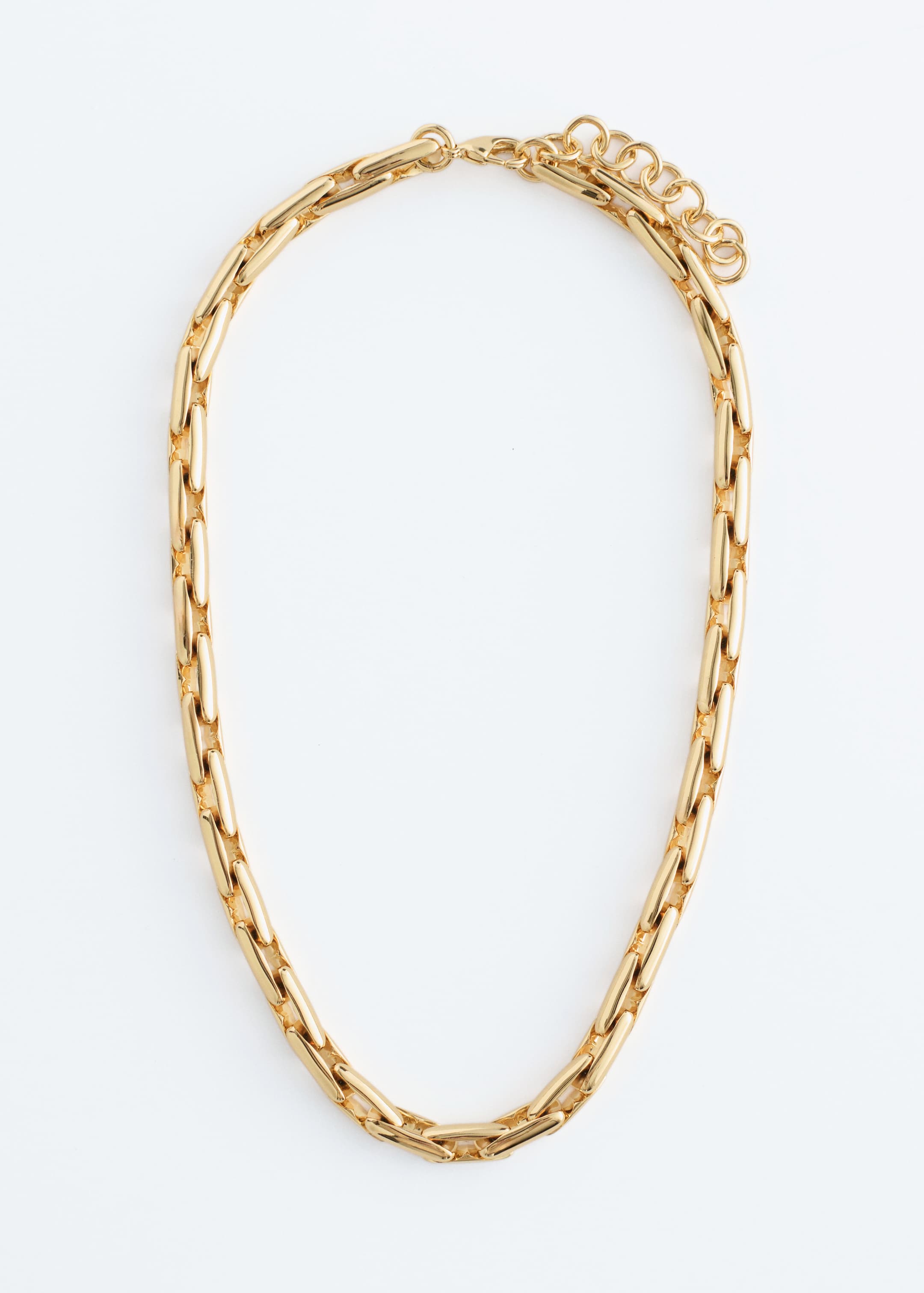 Zobraziť väčší obrázok: Paperclip Chain Necklace - Zlatá - ŽENY | H&M SK 1