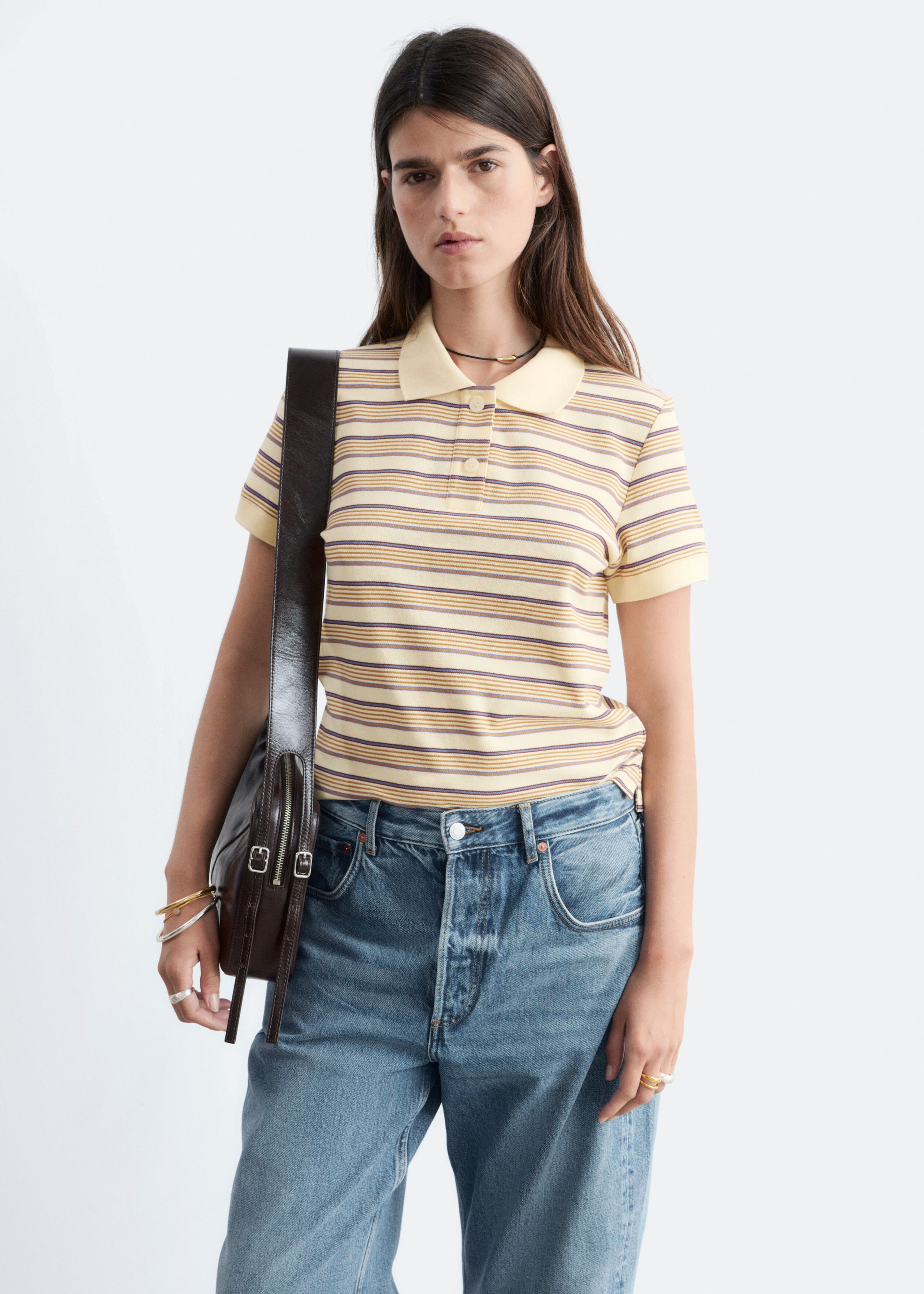 Image of Cotton Piqué Polo Shirt