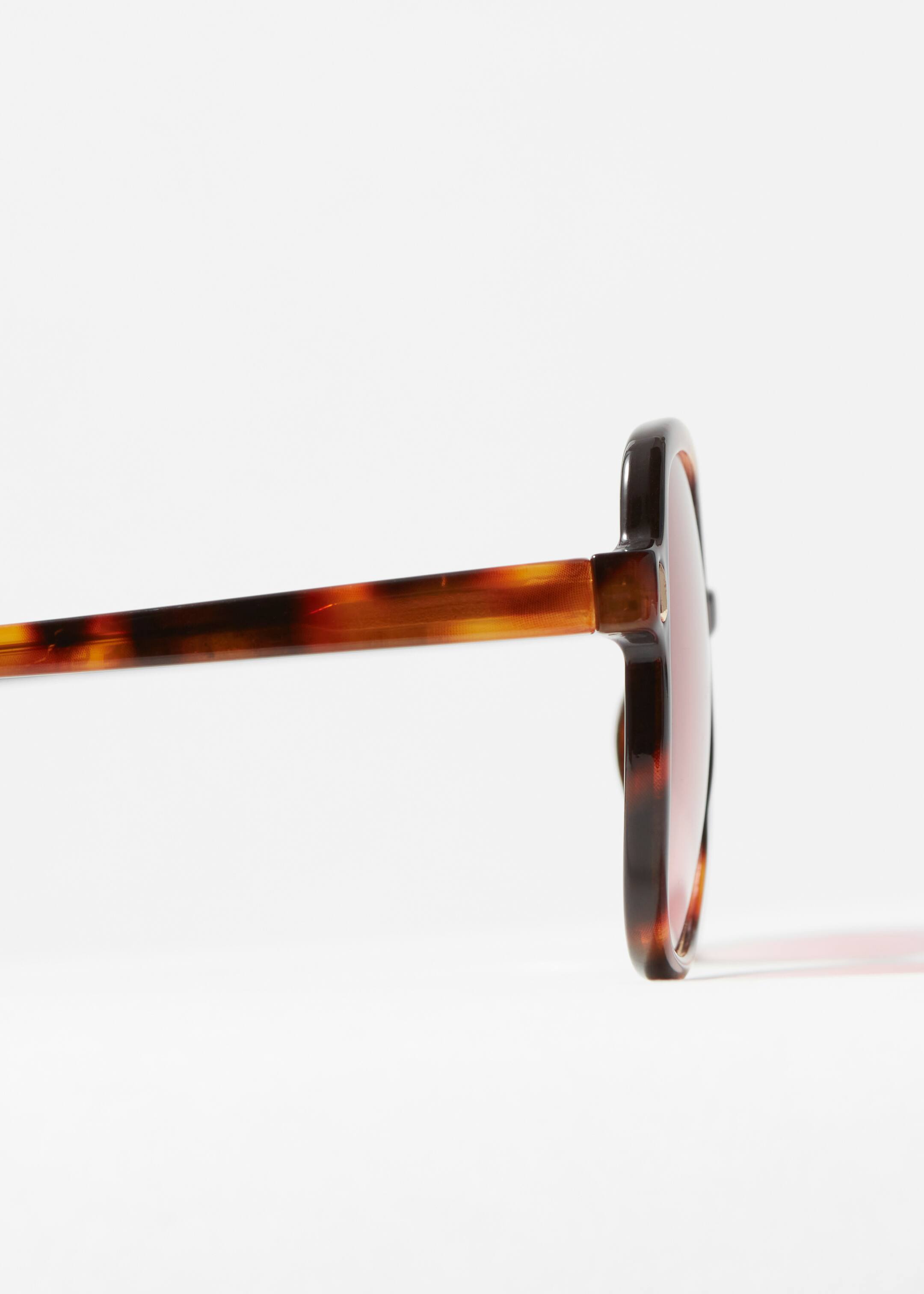 View larger image: Oversized Slim-Frame Sunglasses - Tortoise/Pink - Ladies | H&M GB 6