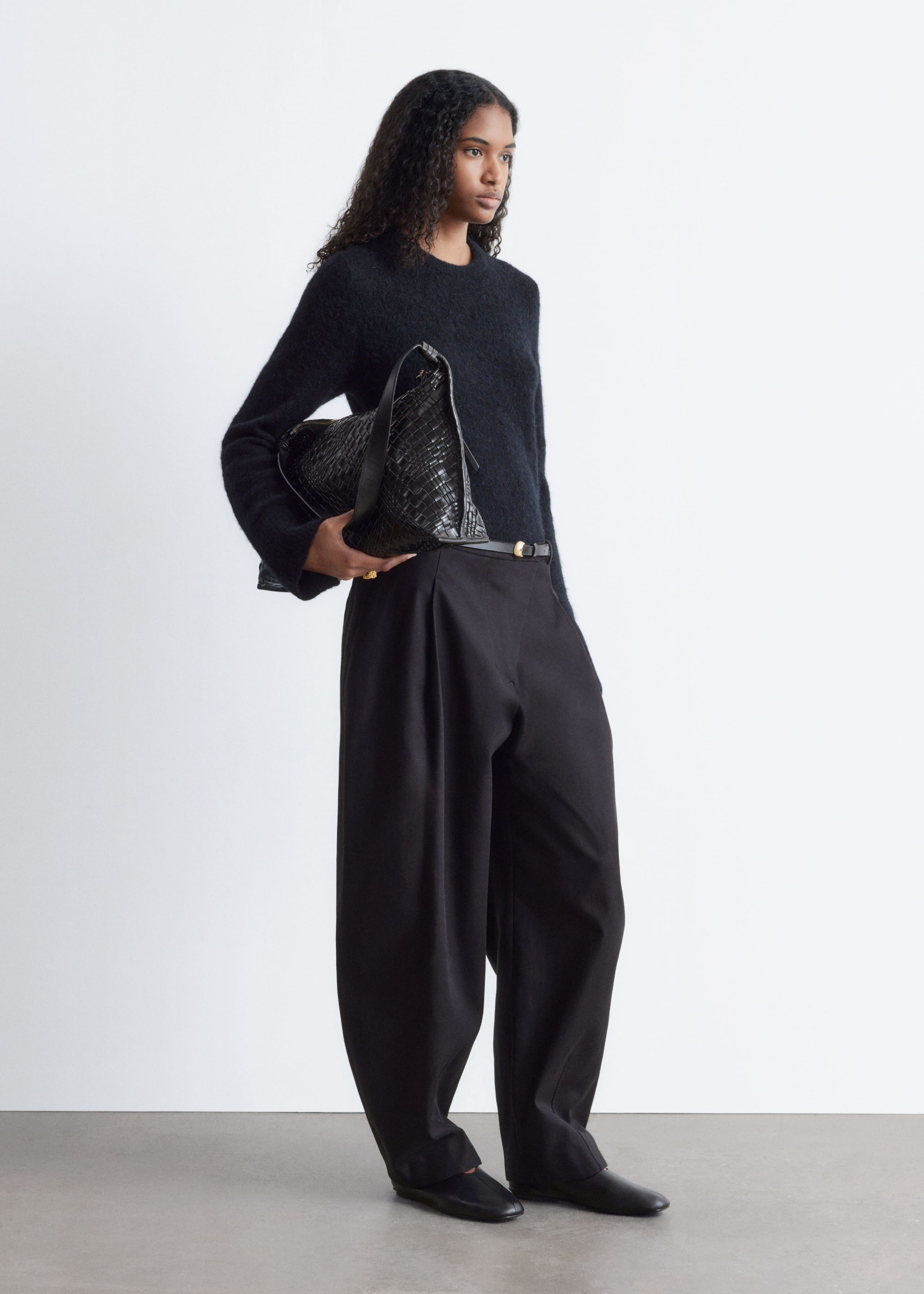 Image of Slim Fit Knitted Sweater