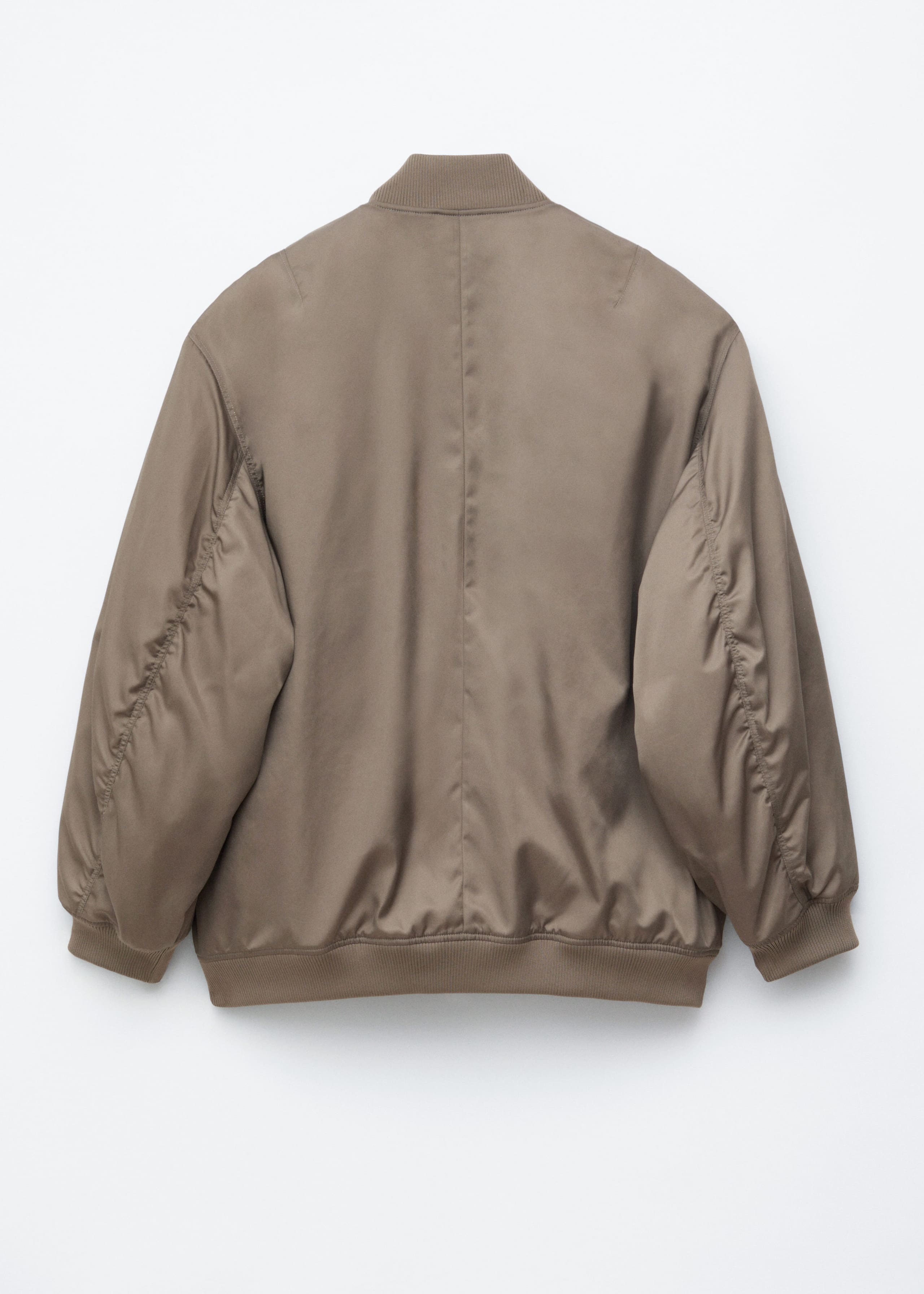 Image of Veste style bomber longue