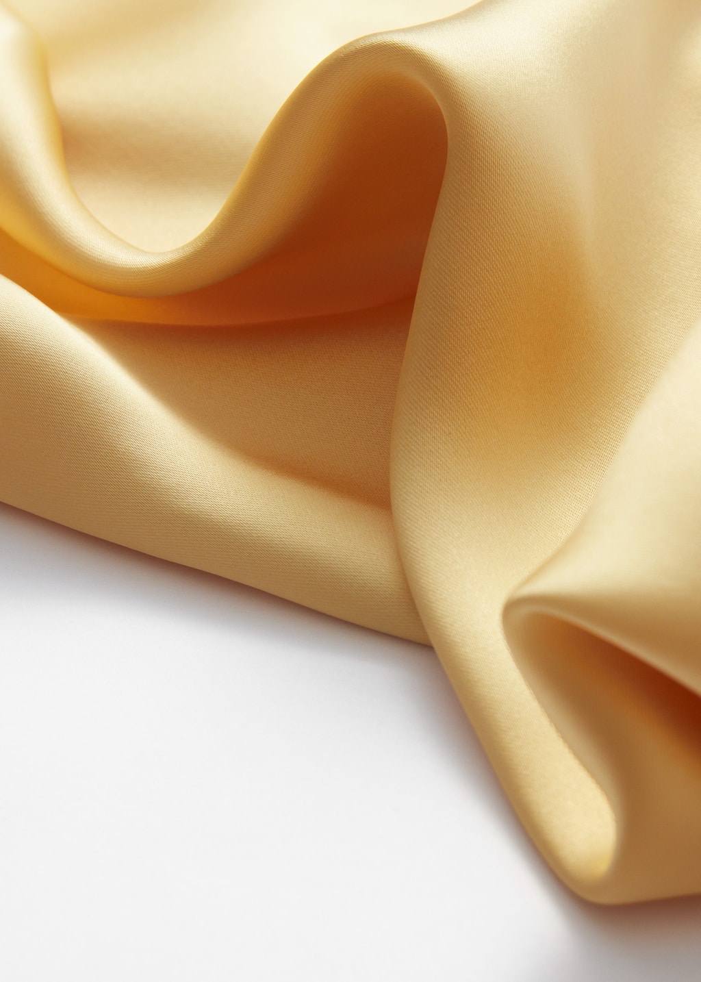 Sleeveless Satin Midi Dress - {{variantName}} - Descriptive Detail
