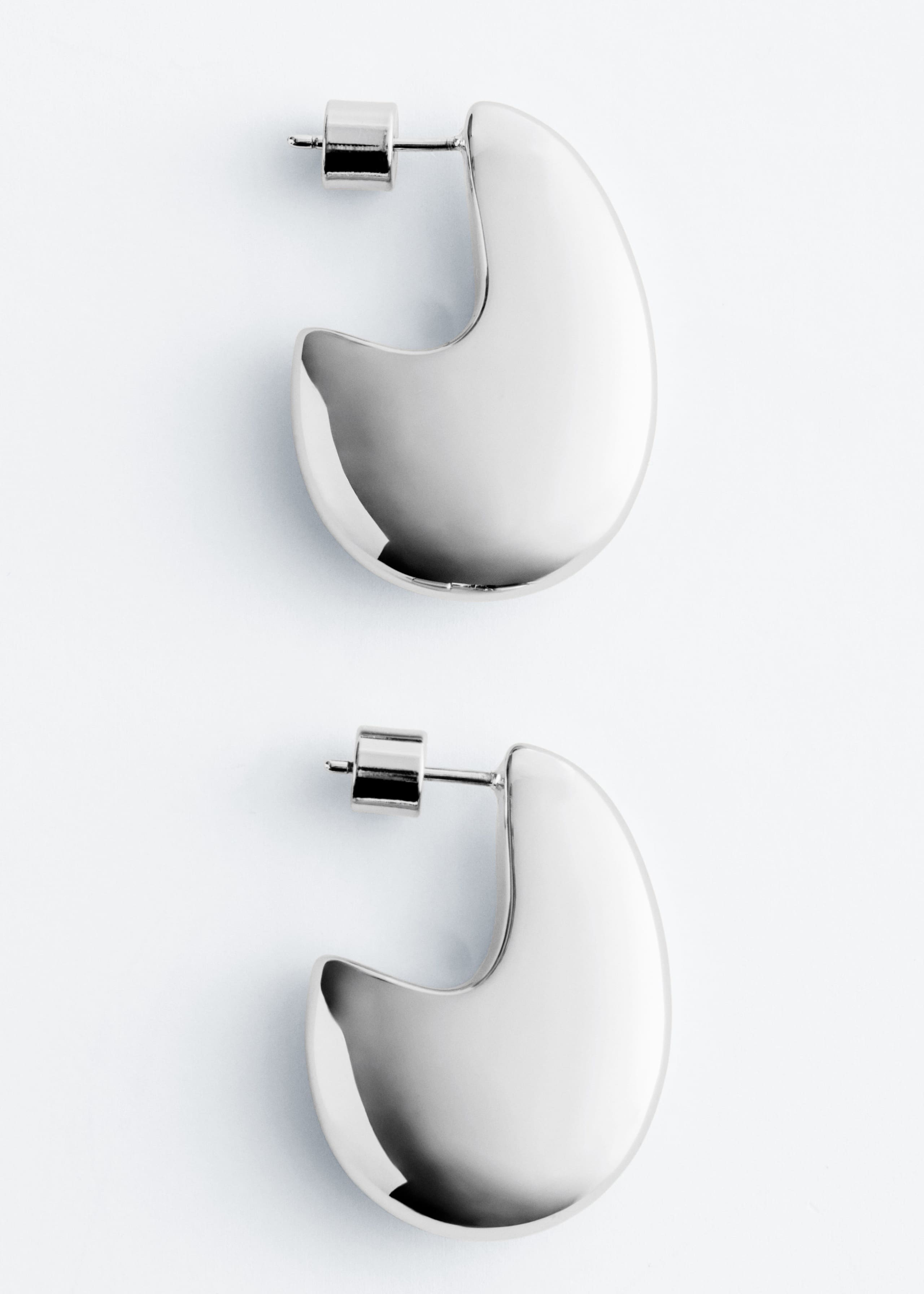 Image of Chunky Droplet Earrings