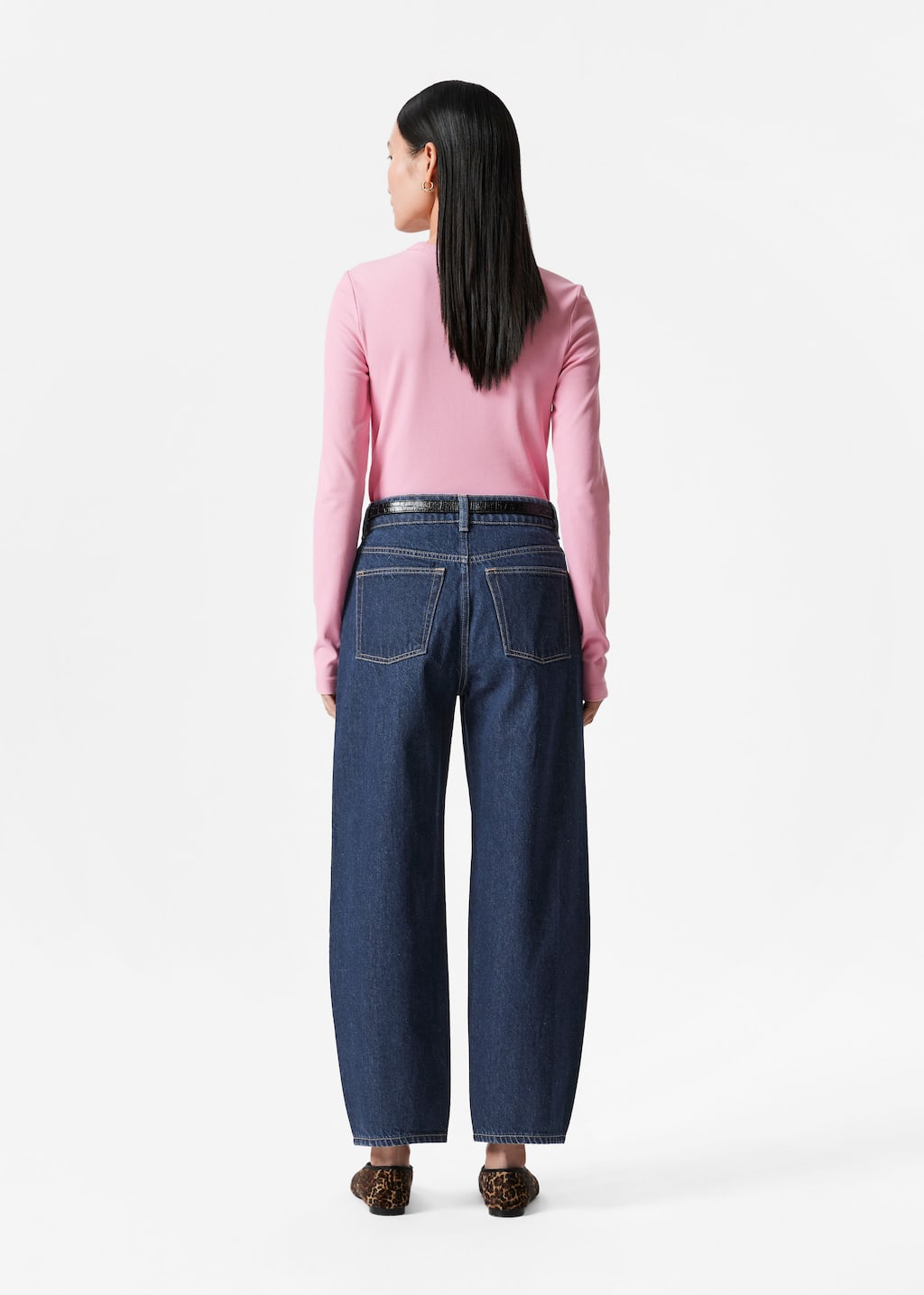 Haut côtelé - Blanc - Lookbook
