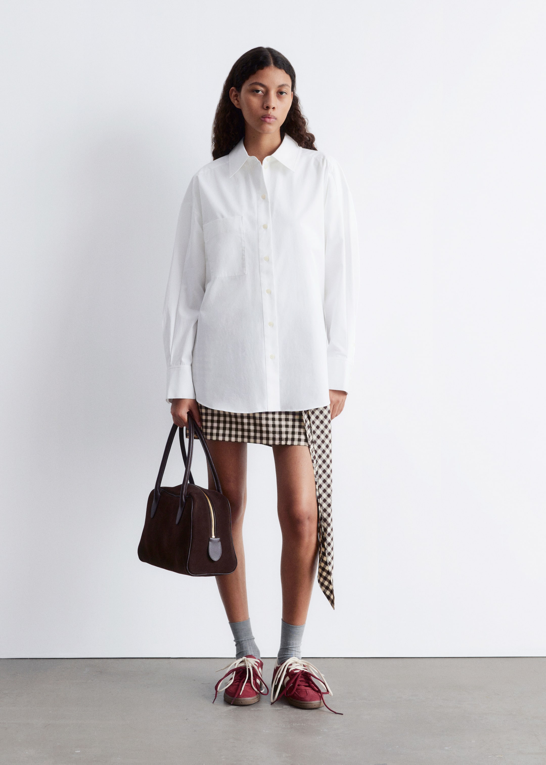 Zobacz większy obraz: Koszula oversize - Biały - ONA | H&M PL 1