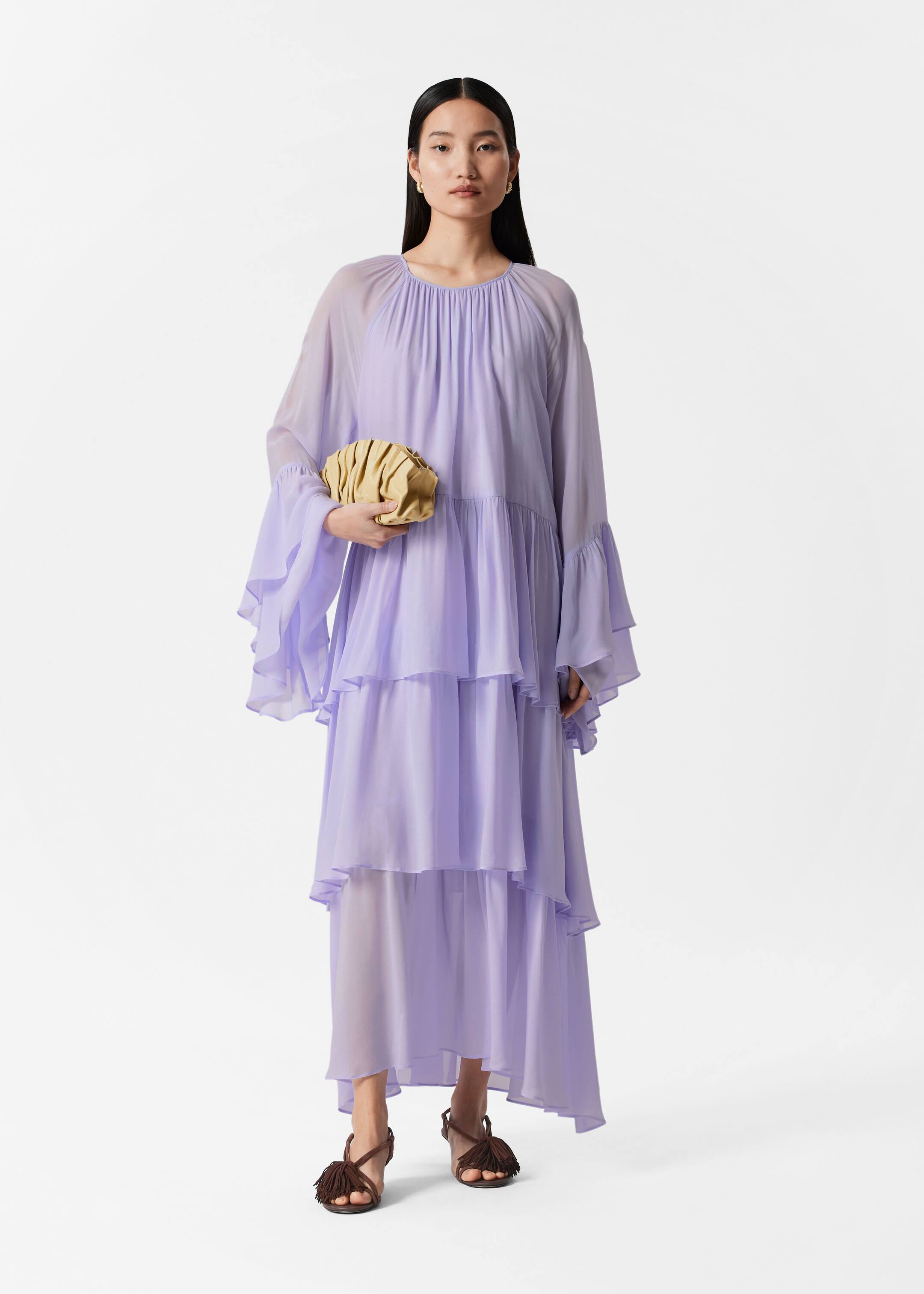 Visualizza immagine più grande: Maxi abito con balze - Lilla - DONNA | H&M IT 2