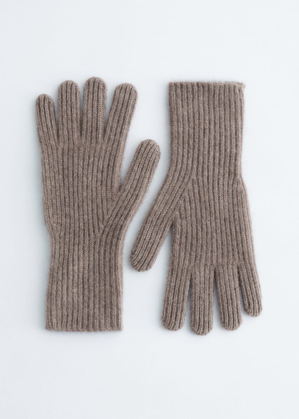 Image of Guantes de canalé de cachemira