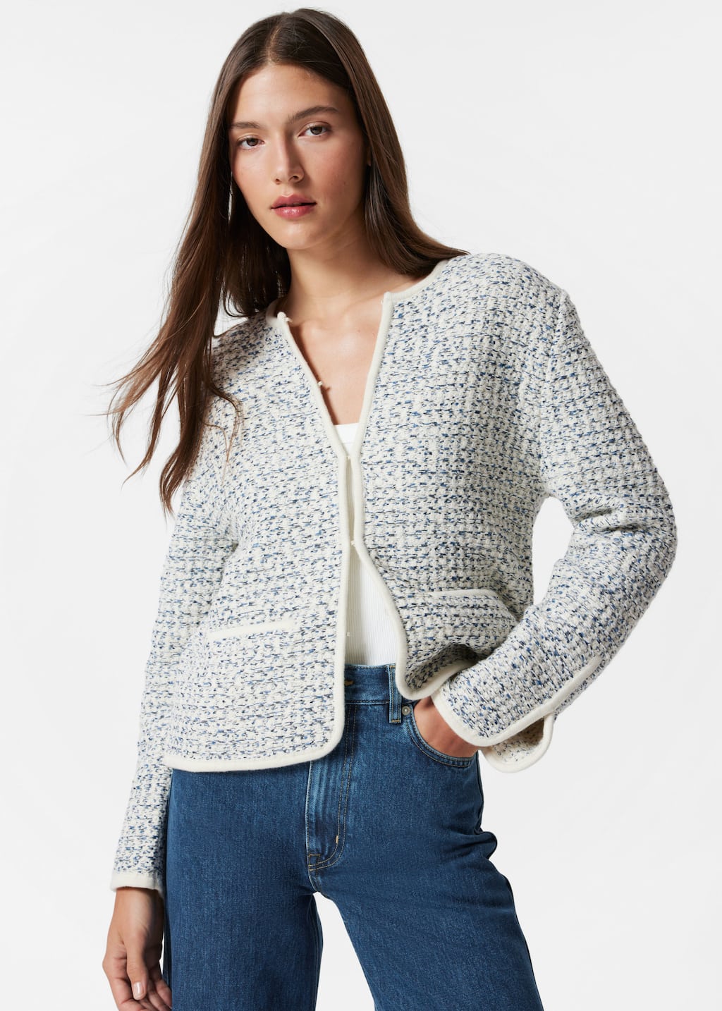 Image of Knitted Merino-Wool Jacket