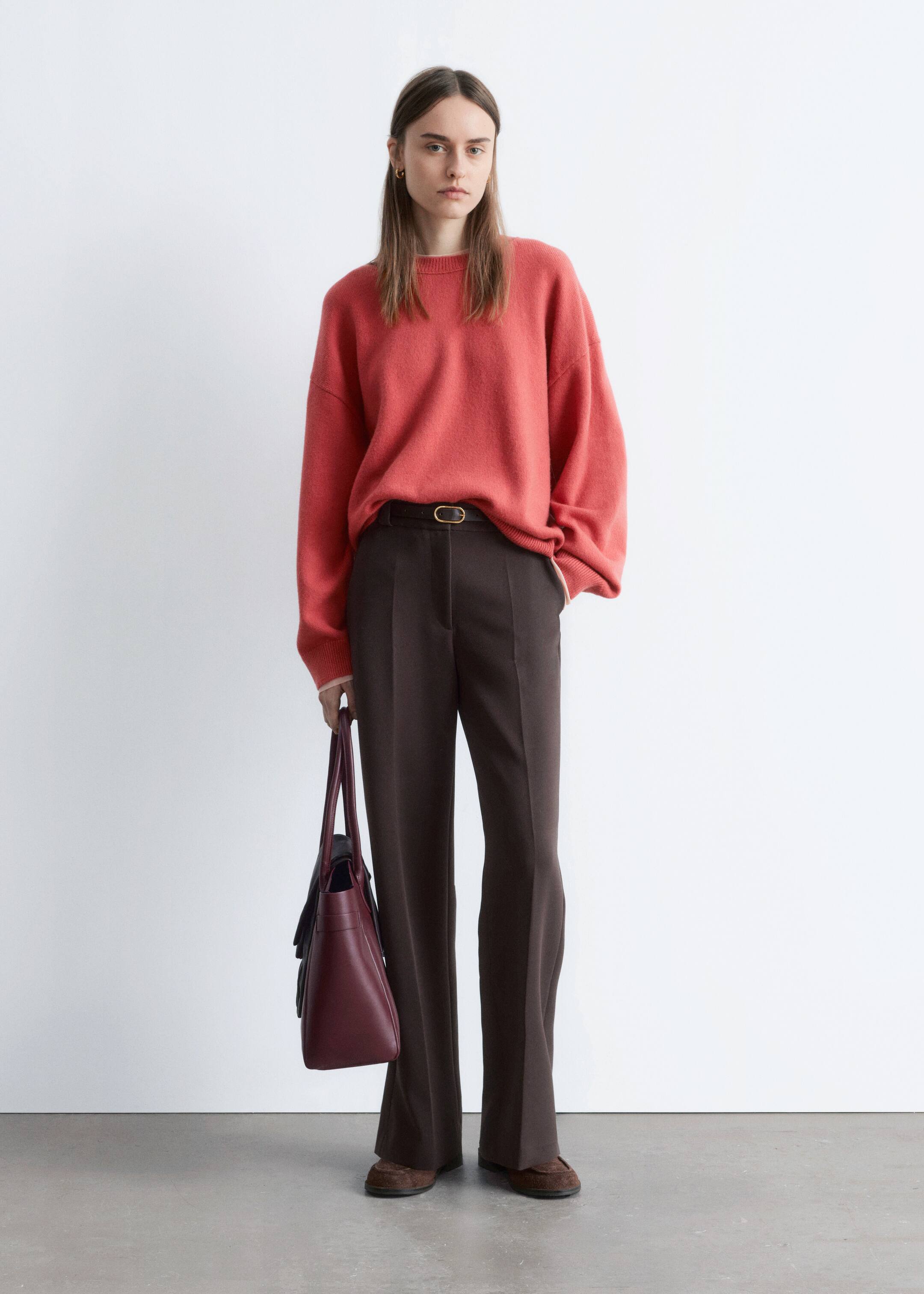 Visualizza immagine più grande: Mocassini in pelle scamosciata spazzolata - Marrone - DONNA | H&M IT 2