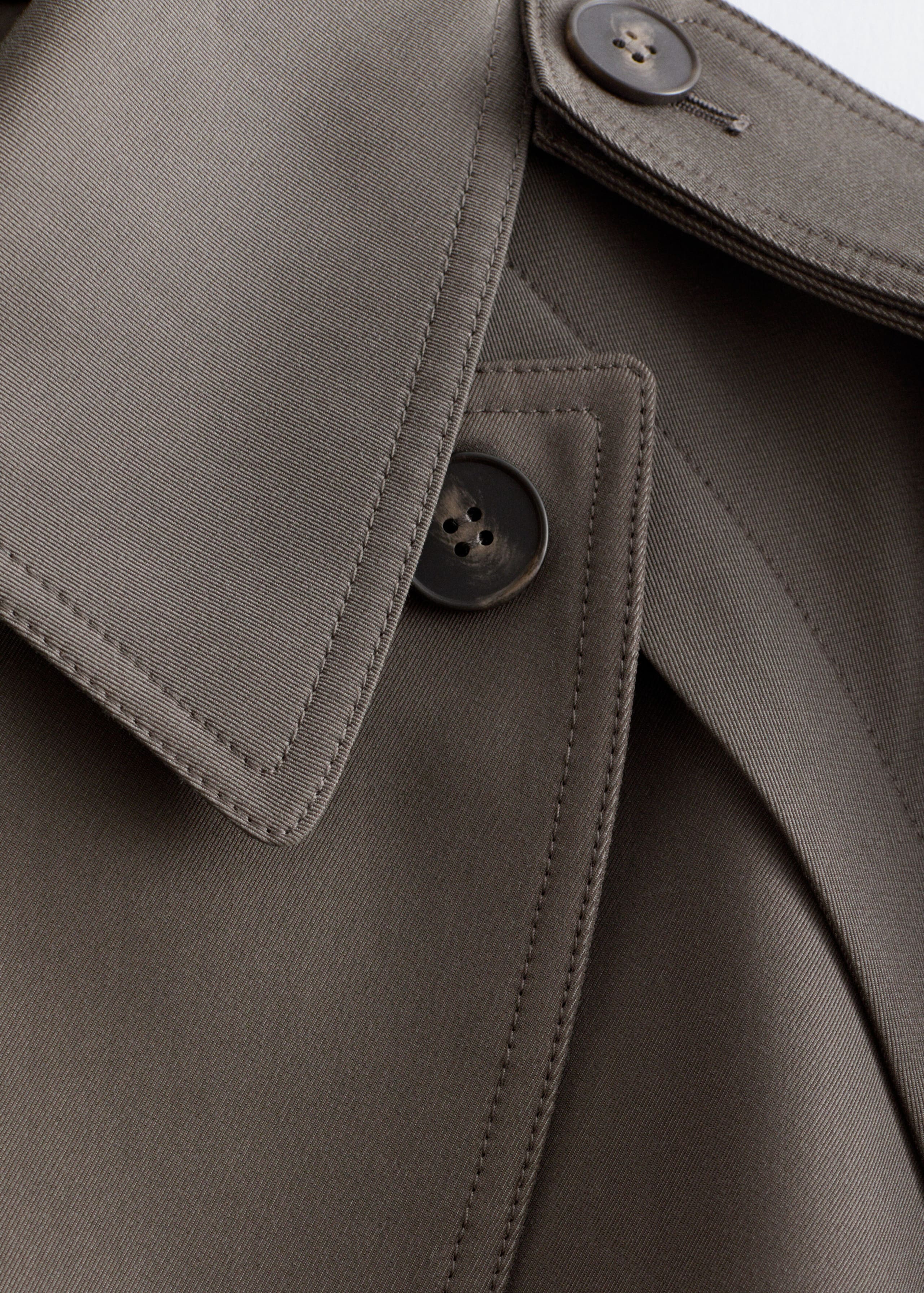 Relaxed Trench Coat - Dark Mole - Still Life