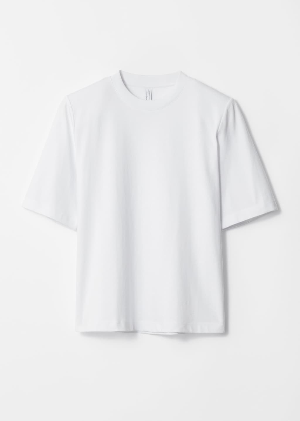 T-shirt en coton à épaulettes - Blanc - Still Life