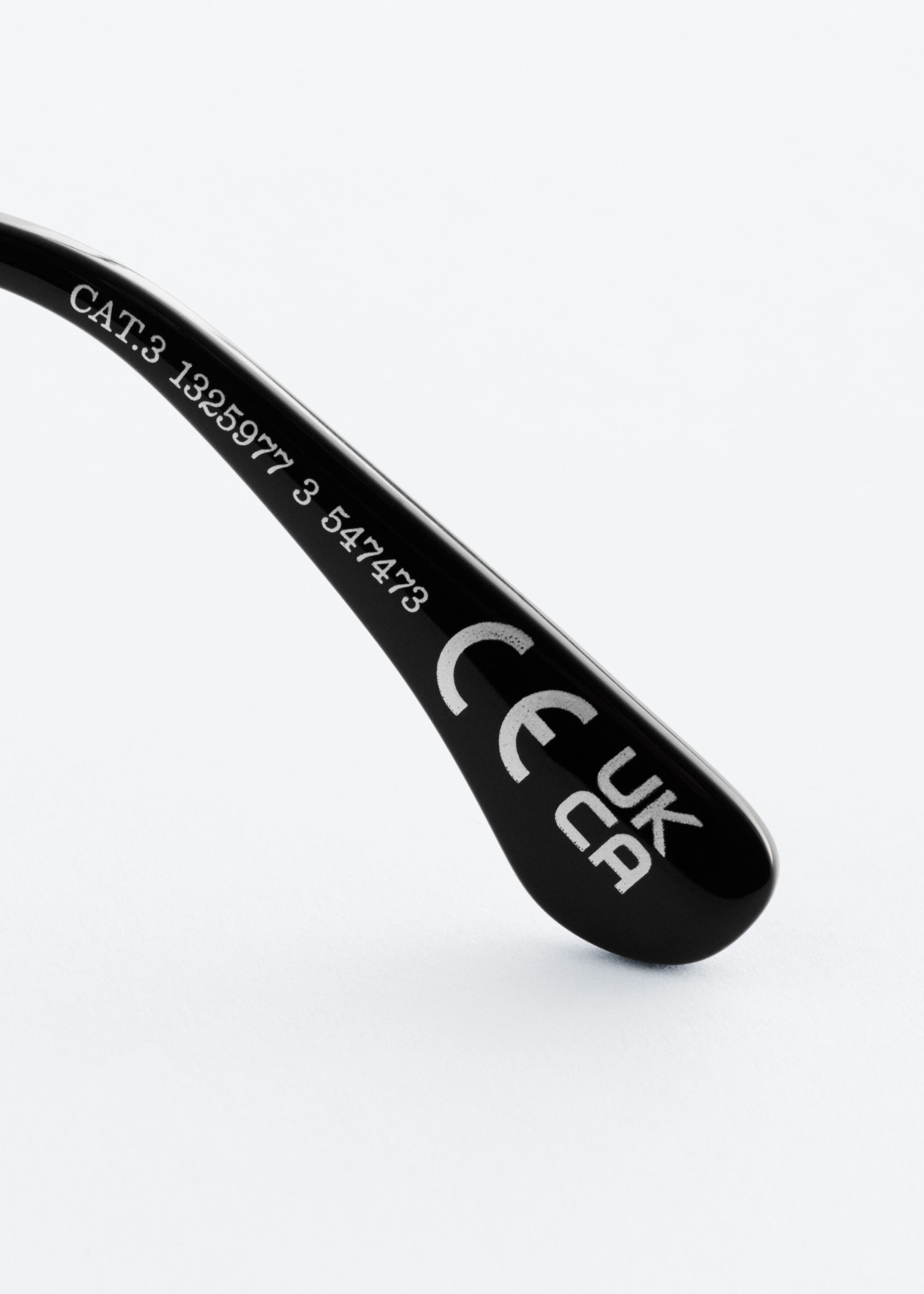 Image of Round Wire-Frame Sunglasses