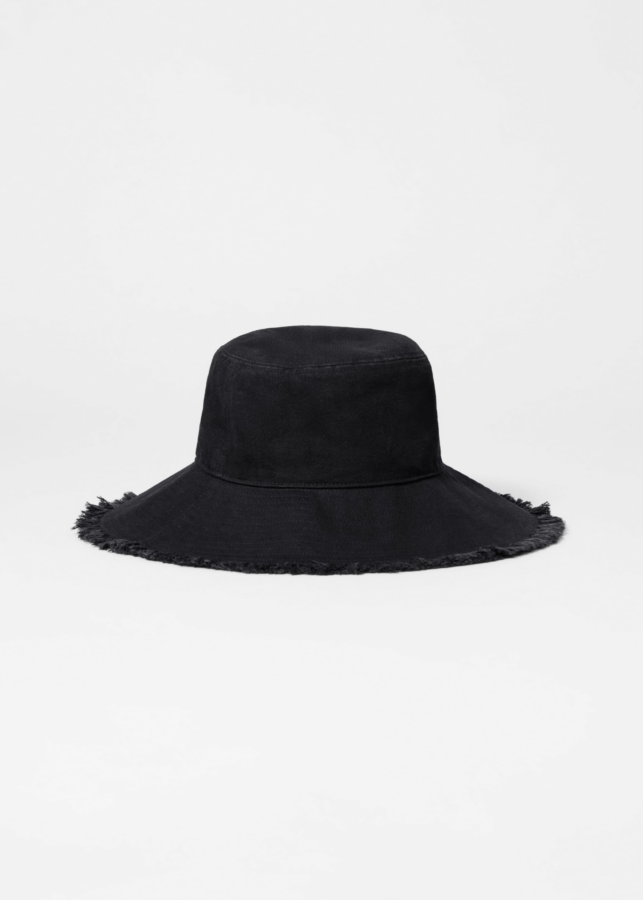 Visualizza immagine più grande: Cappello da pescatore sfrangiato - Nero - DONNA | H&M IT 1