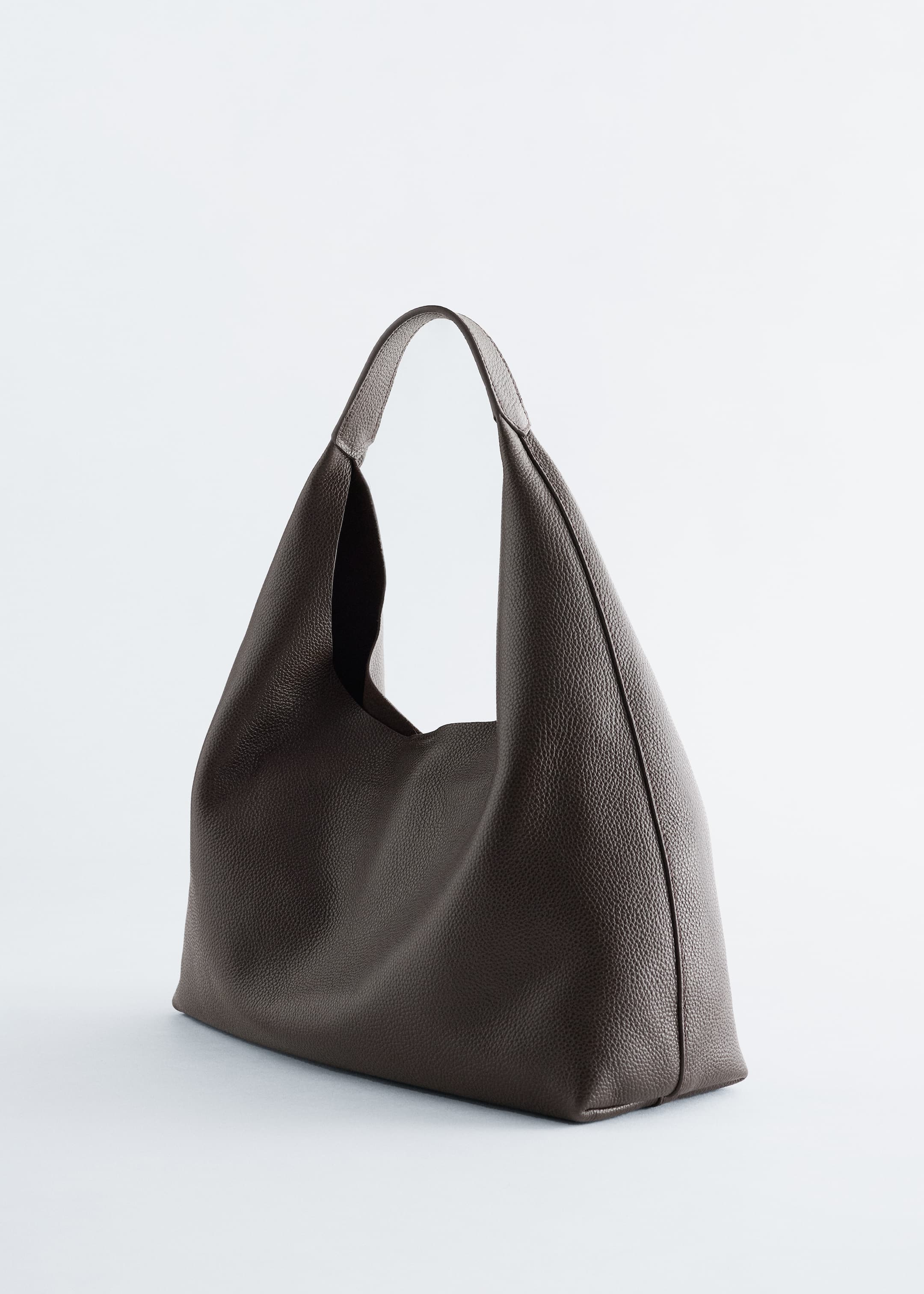Se større billede: Klassisk totebag i læder - Mahogni - DAME | H&M DK 3