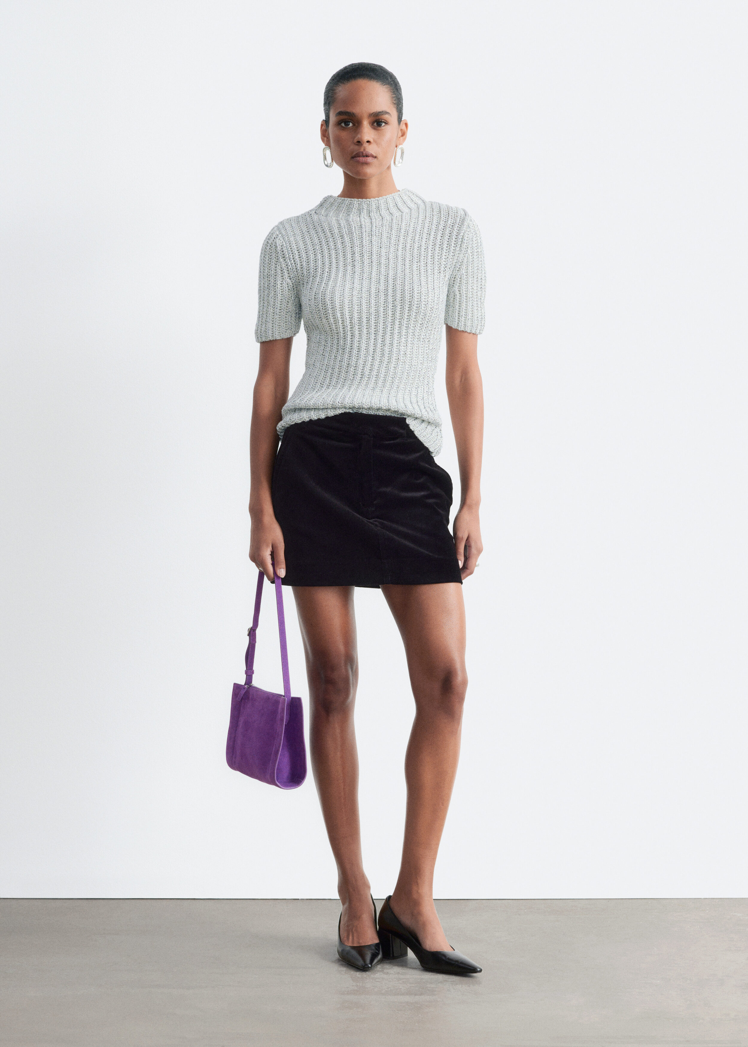 Metallic Knit Top by & Other Stories