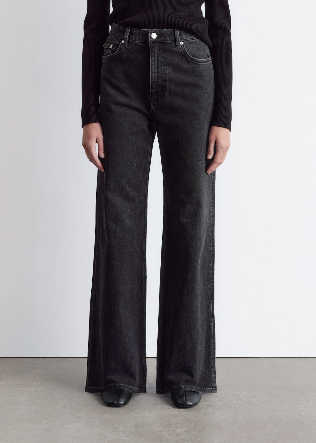 Image of Wide-Leg Jeans