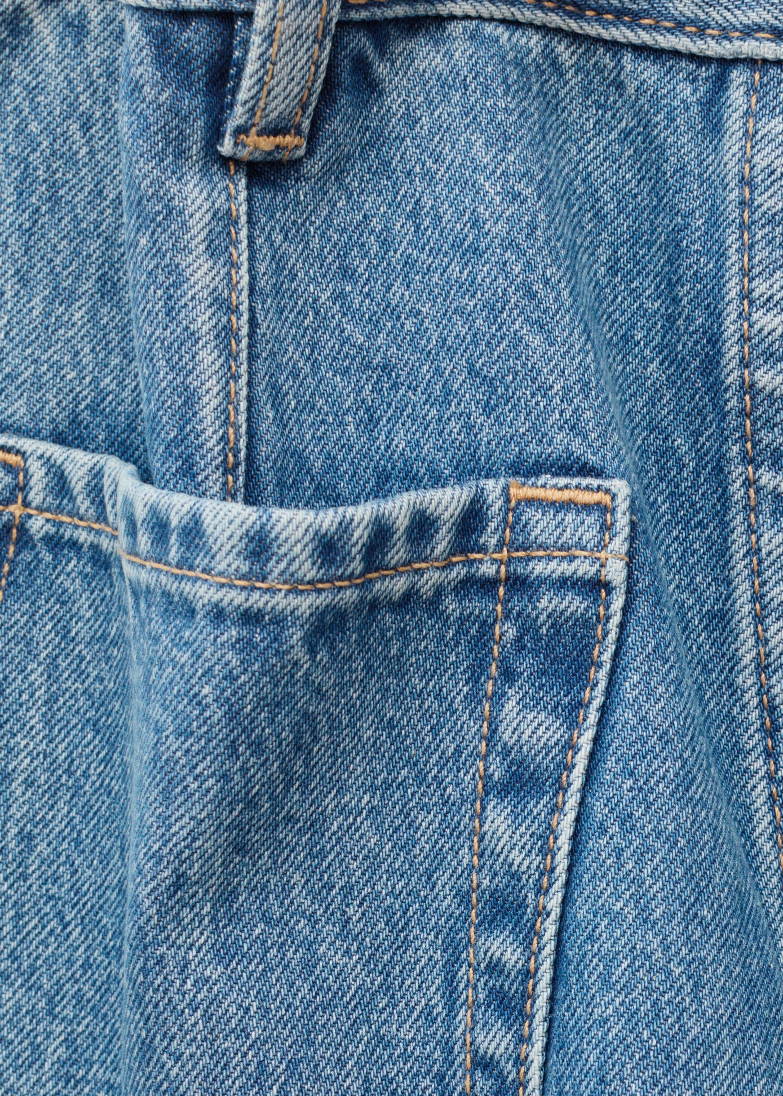 Relaxed Barrel-Leg Jeans - Mid Blue - Still Life