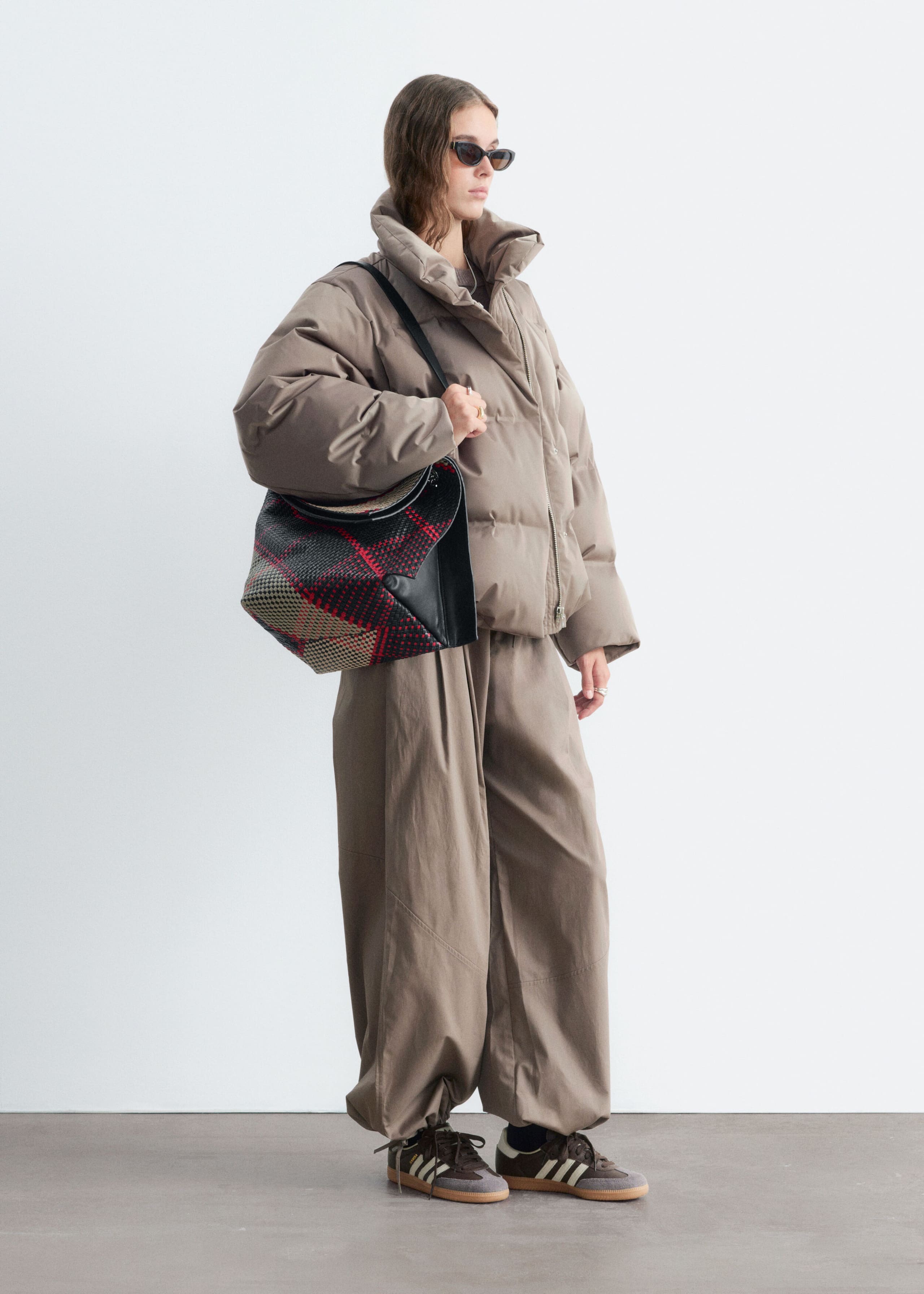 Down Puffer Jacket - Mole - Lookbook