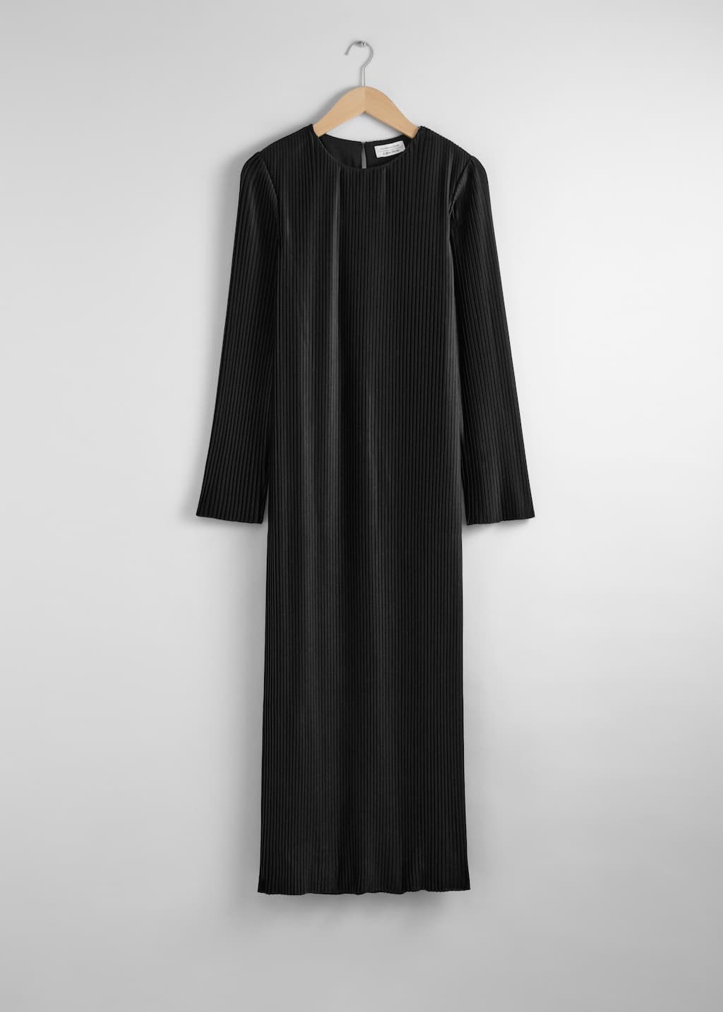 Robe midi plissée - Noir - Still Life