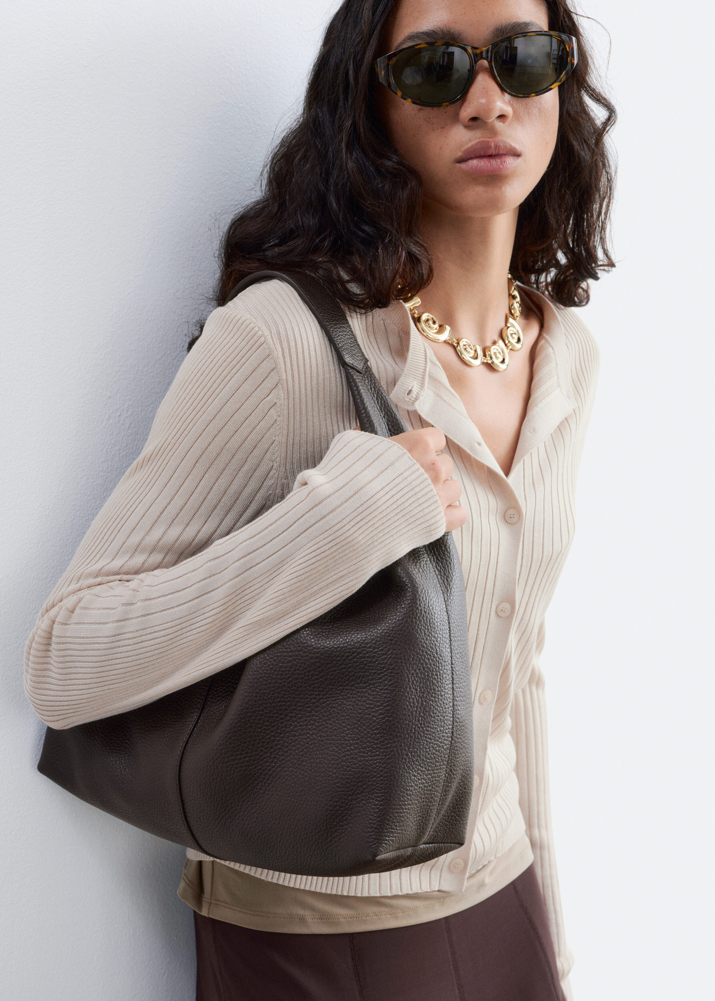 Classic Leather Tote Bag