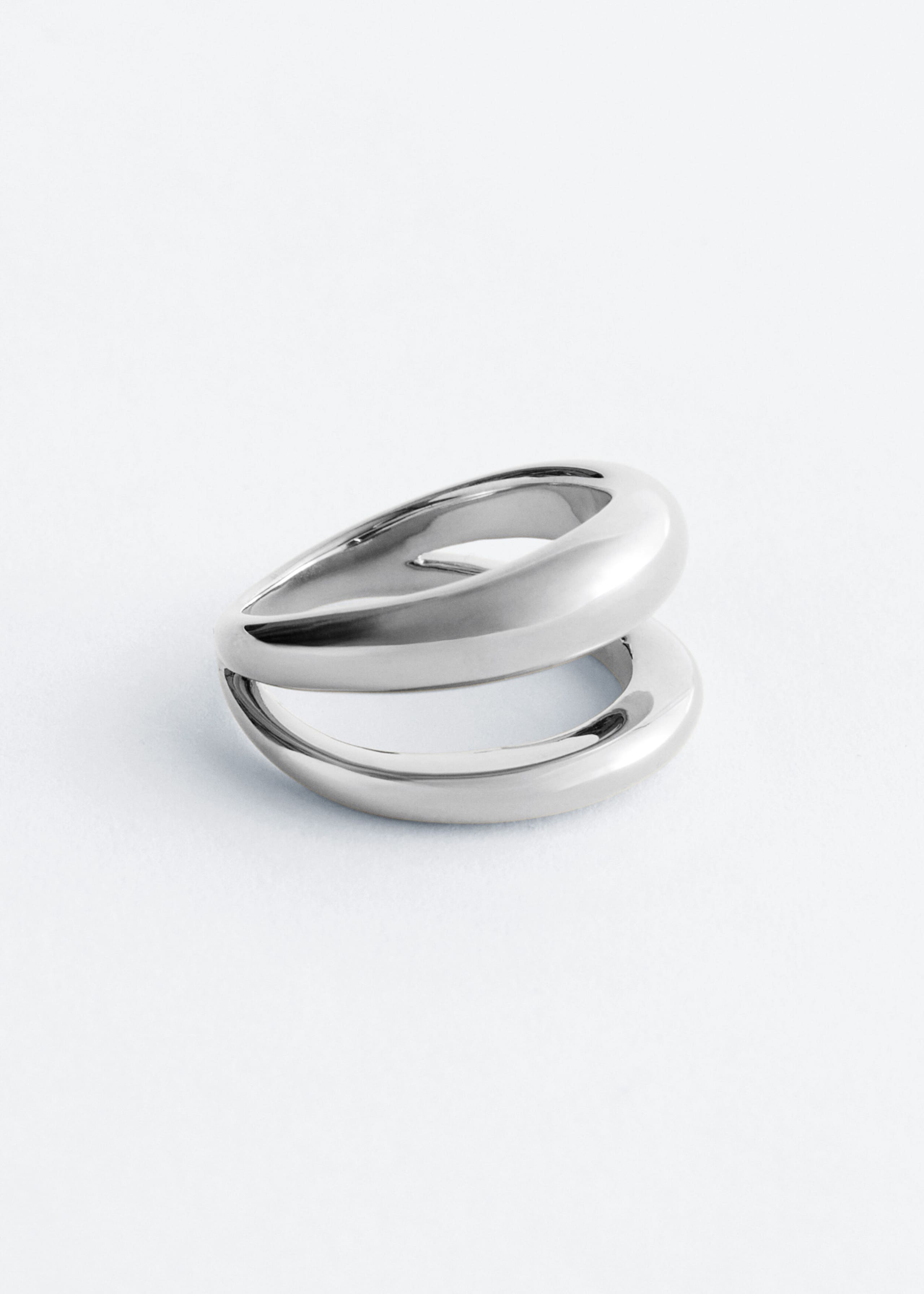 Double-Band Ring - Silver - Still Life