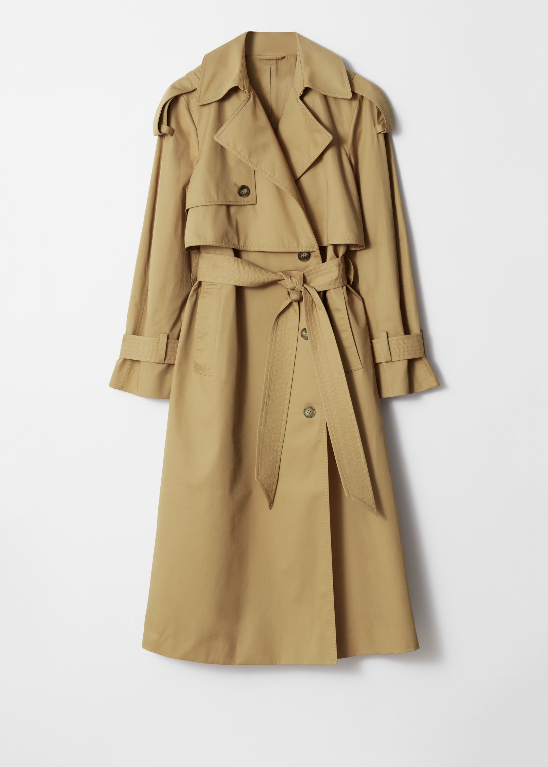 Grösseres Bild ansehen: Trenchcoat mit Gürtel - Khaki - DAMEN | H&M CH 8