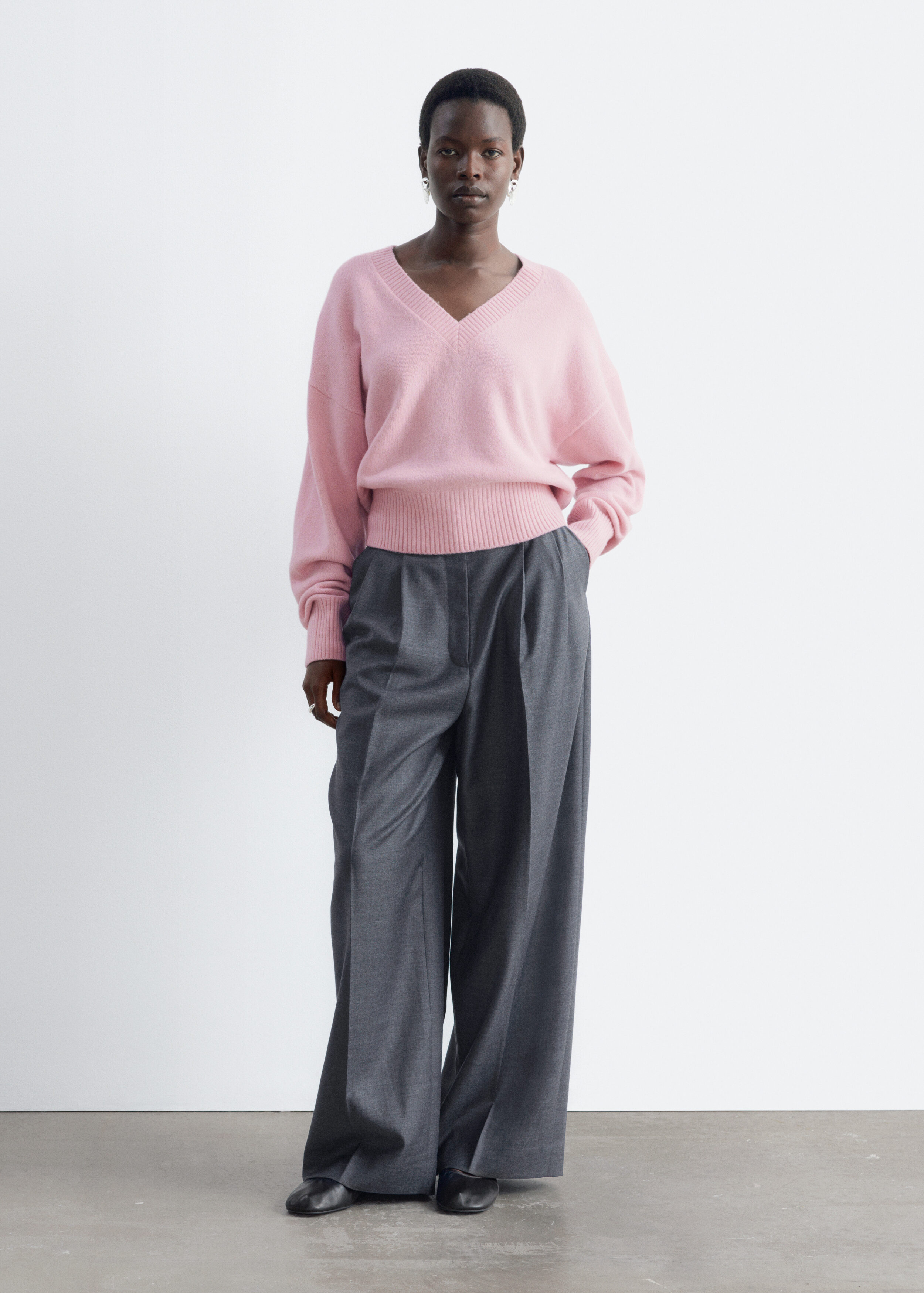 Chiffon Tiered Maxi Skirt - Dark Red - & Other Stories US