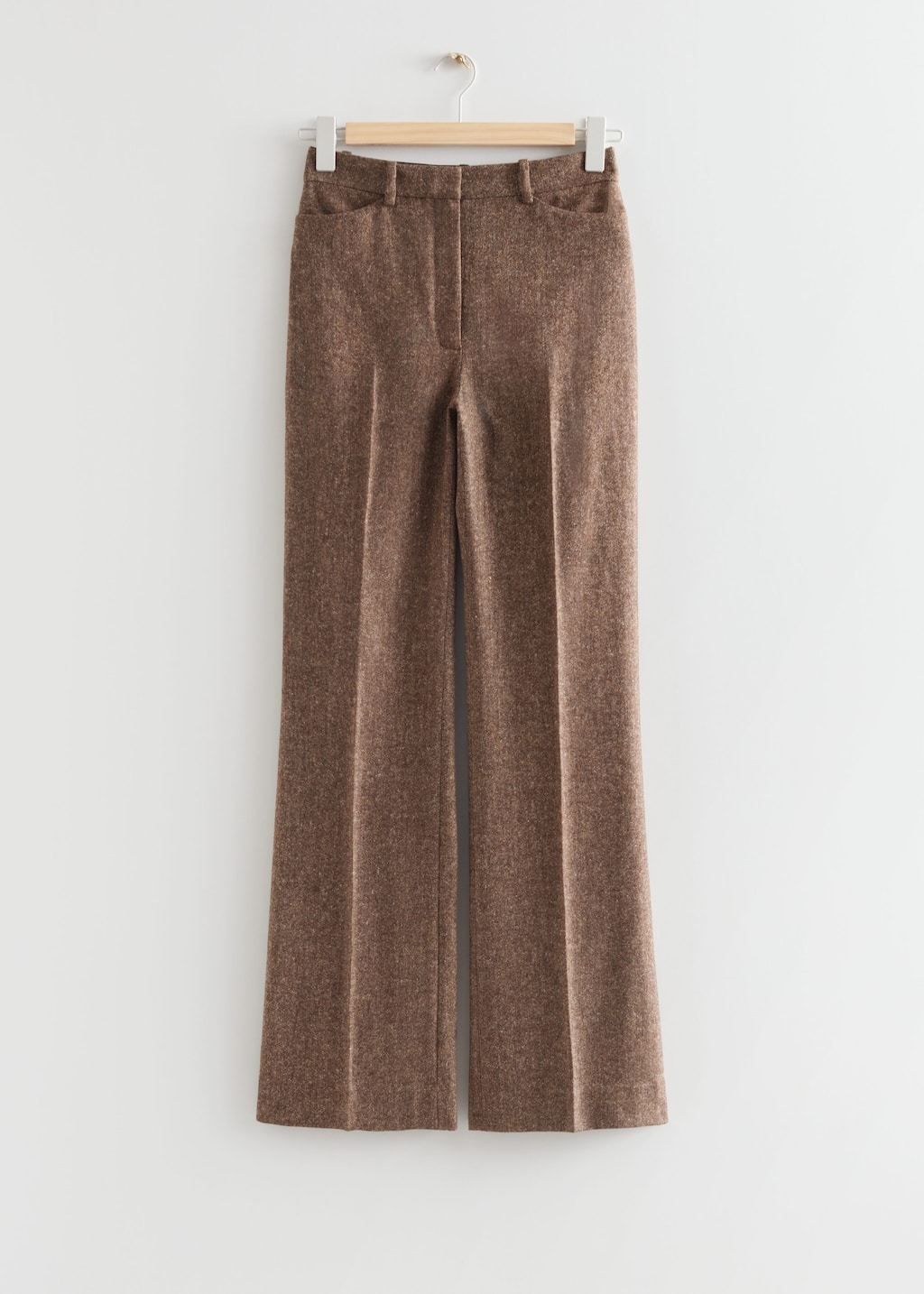 Straight Tailored Trousers - Mole - Still Life