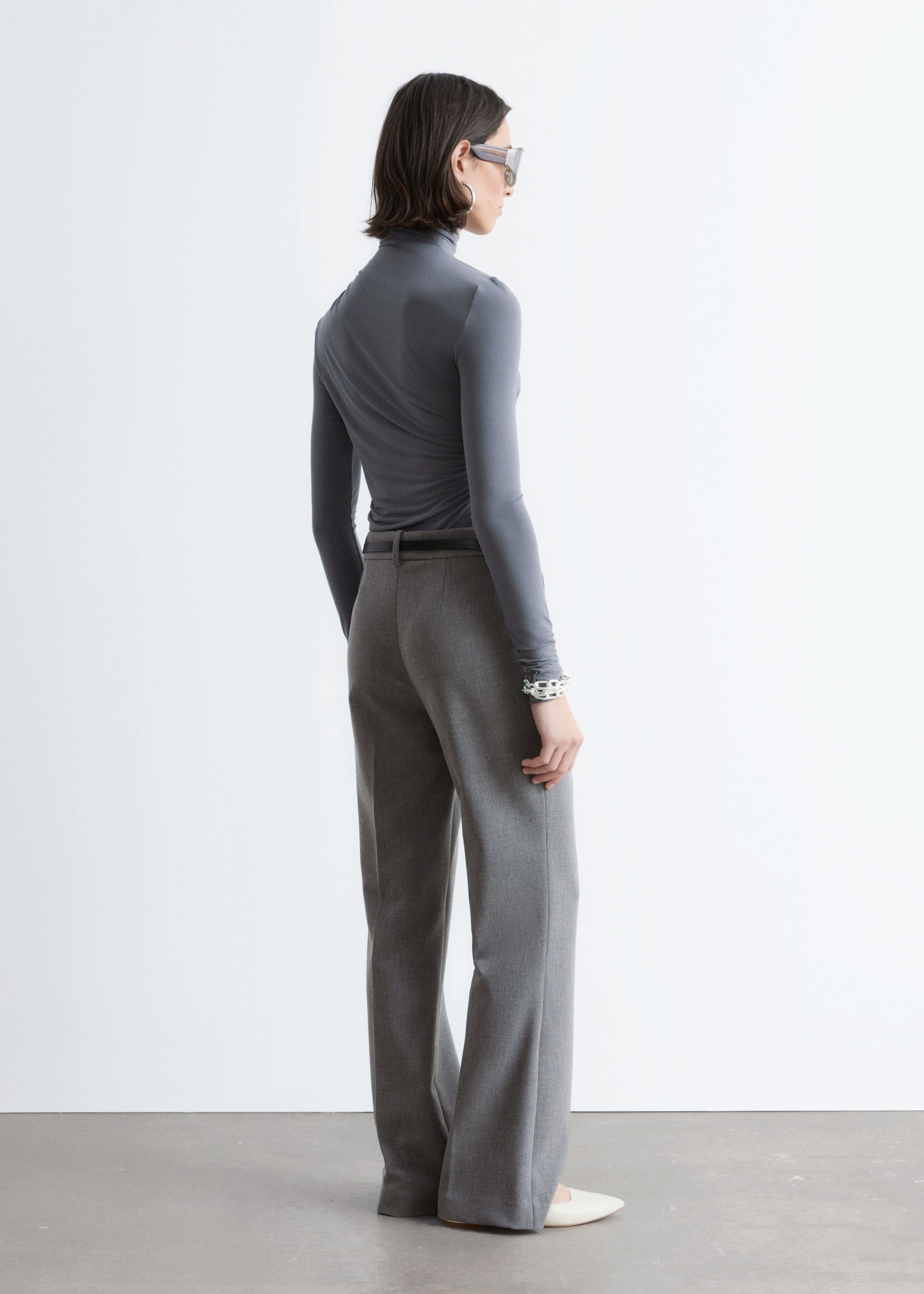 Image of Press Crease Trousers