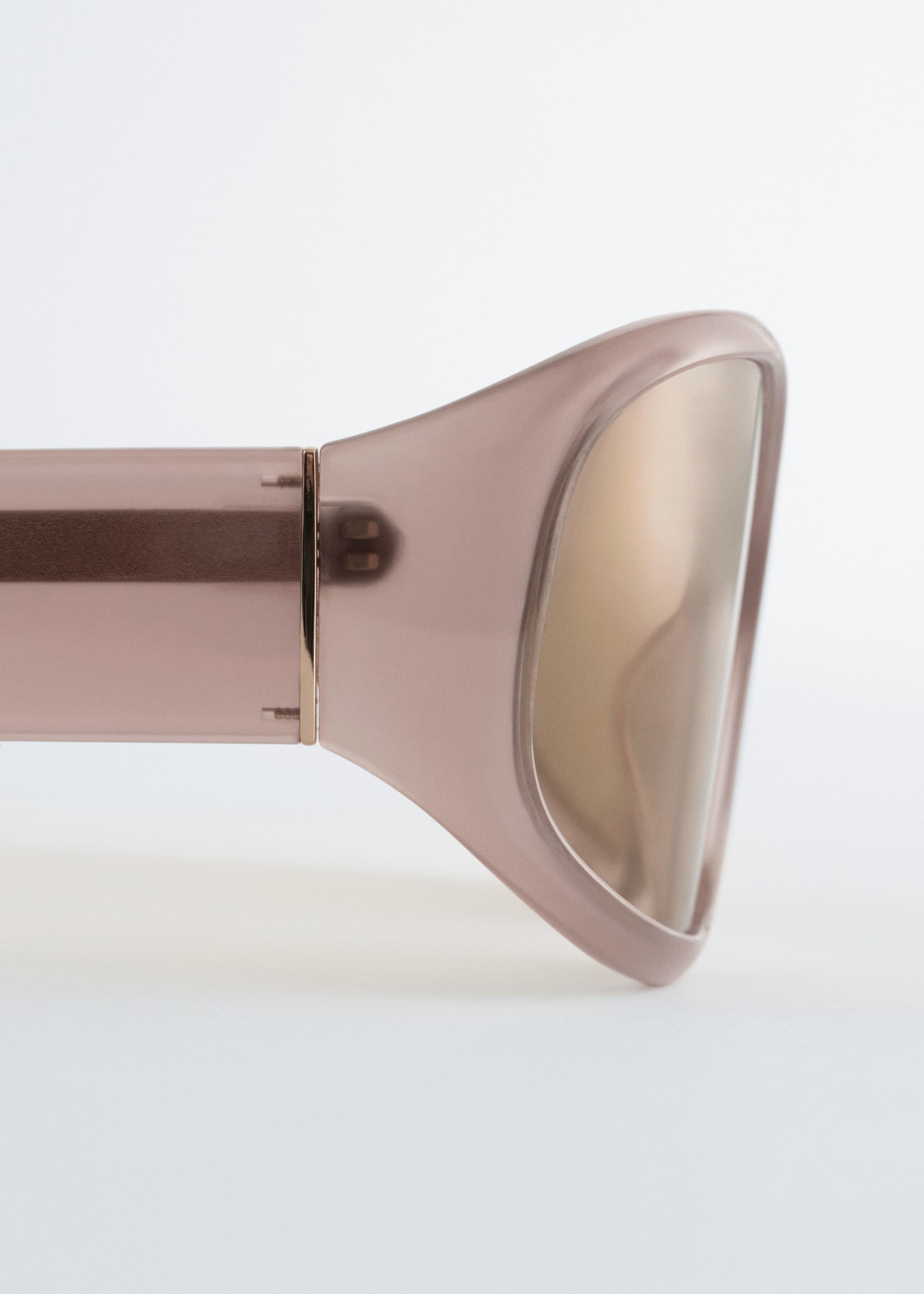Image of Oversized Oval Frame Sunglasses