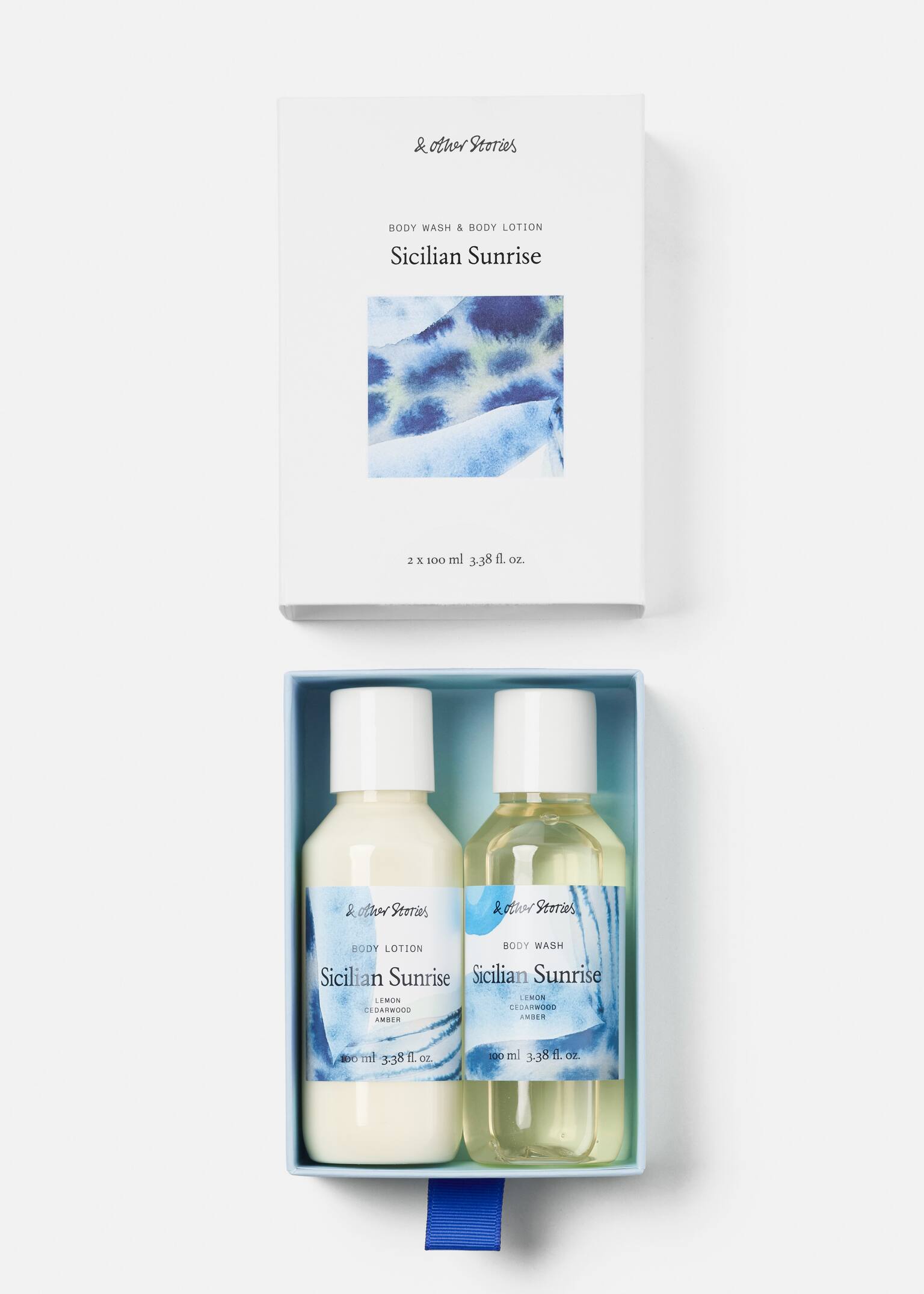 Σετ Mini Αφρόλουτρο & Λοσιόν Σώματος - Sicilian Sunrise/Sardonyx Fire
