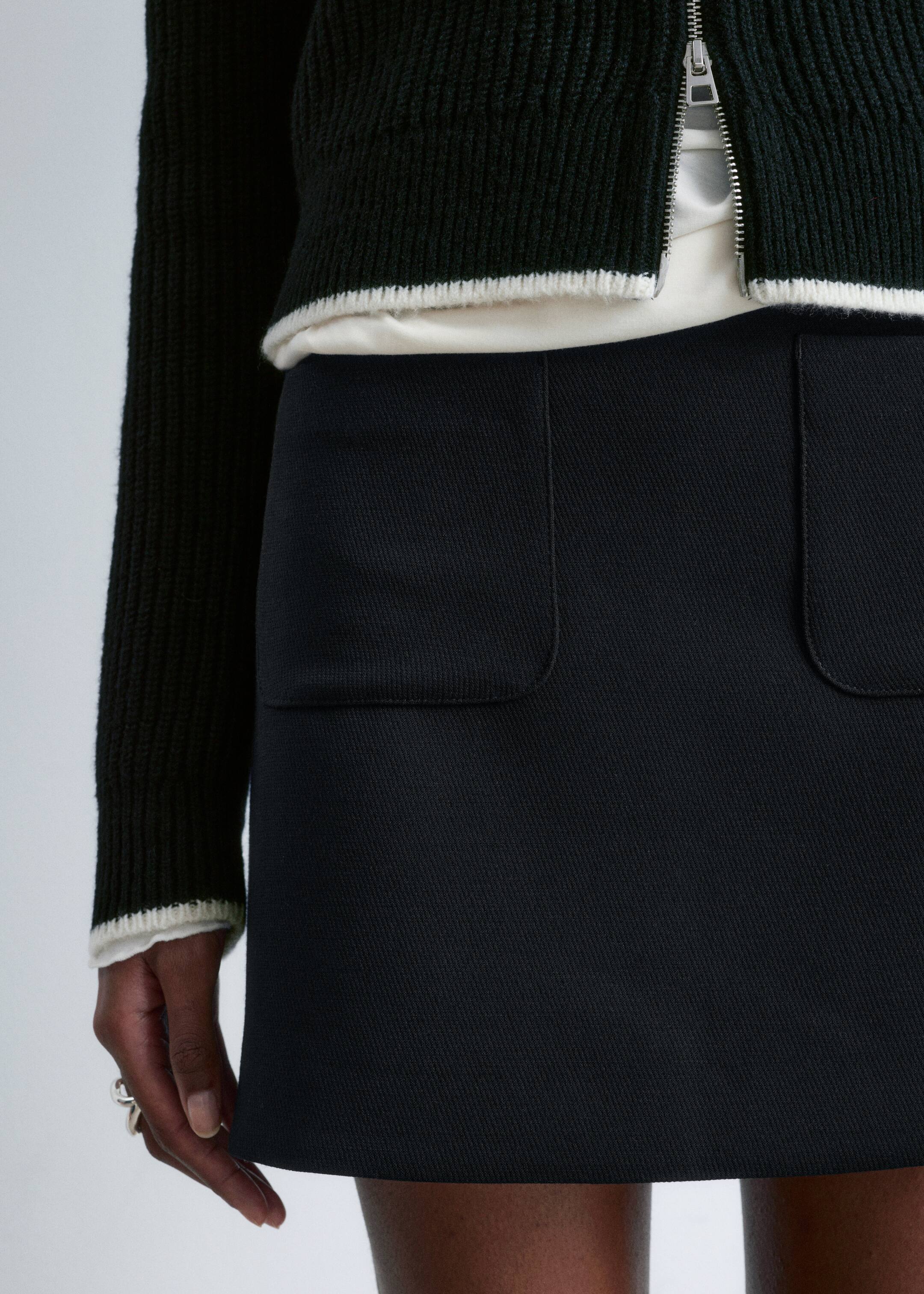 Visualizza immagine più grande: Minigonna a trapezio - Nero - DONNA | H&M IT 3