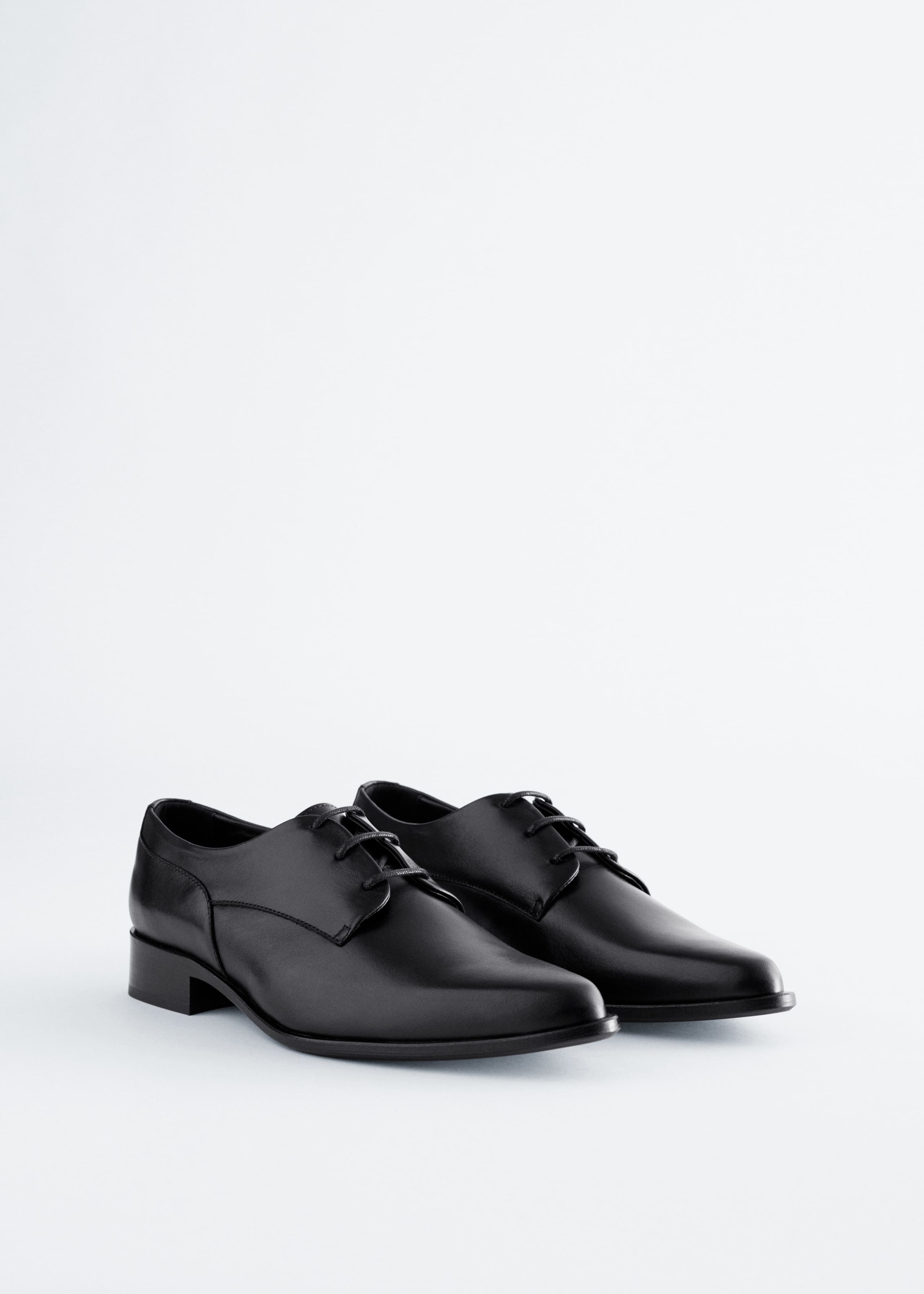 Image of Leather Derby Shoes