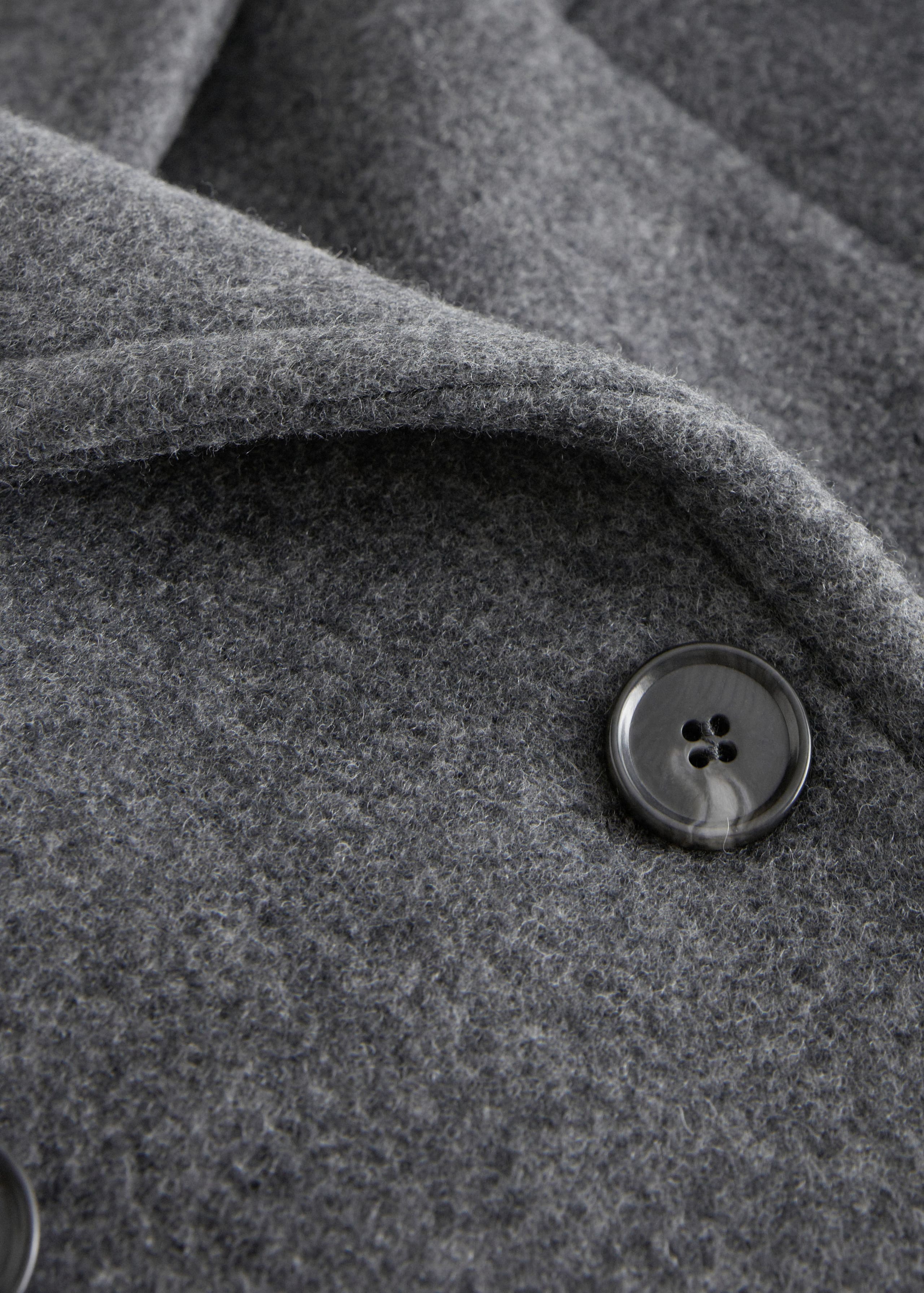Image of OversizedWideCollarWoolCoat