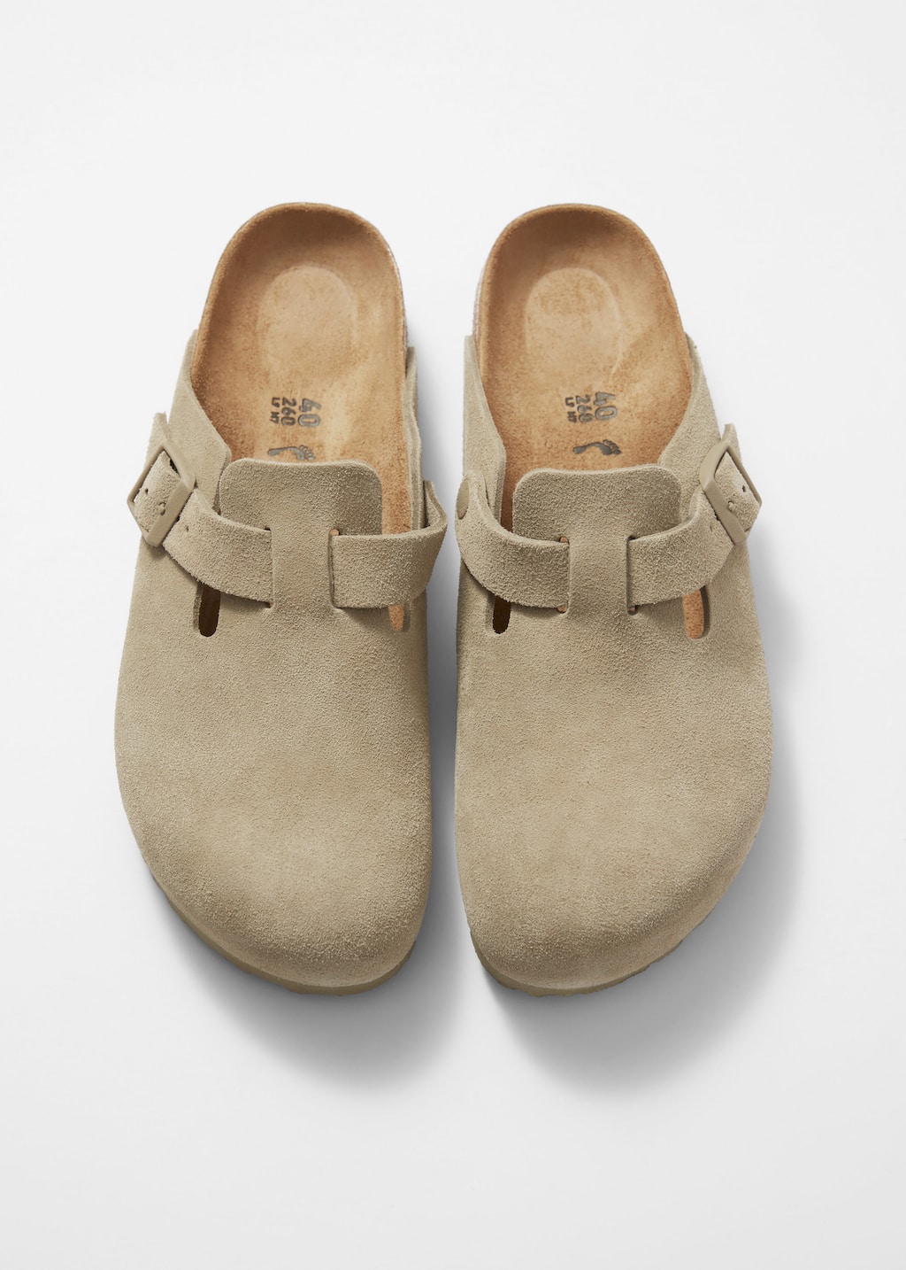 Birkenstock Boston Sandals - Beige - Still Life
