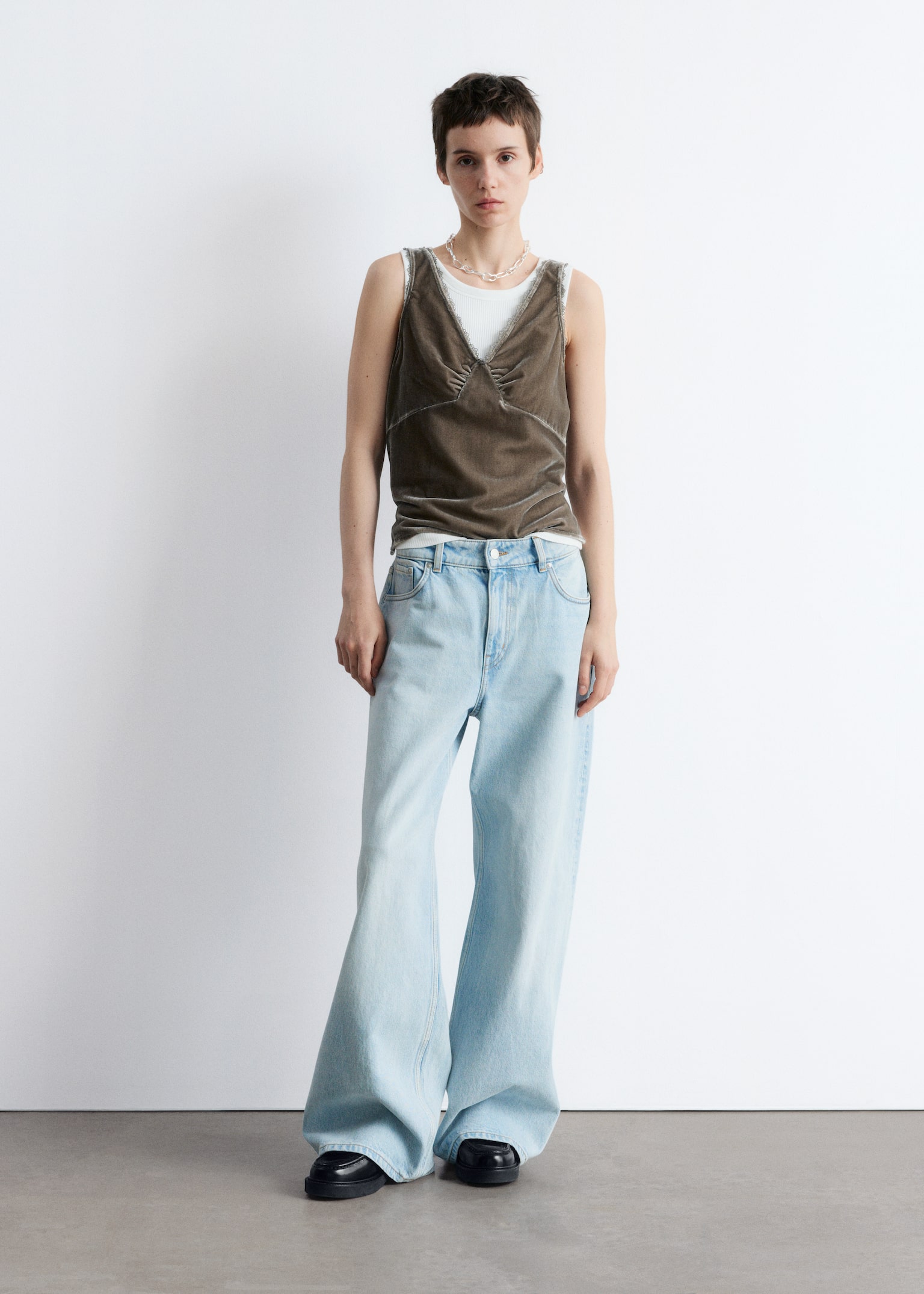 Velvet Camisole - Mole