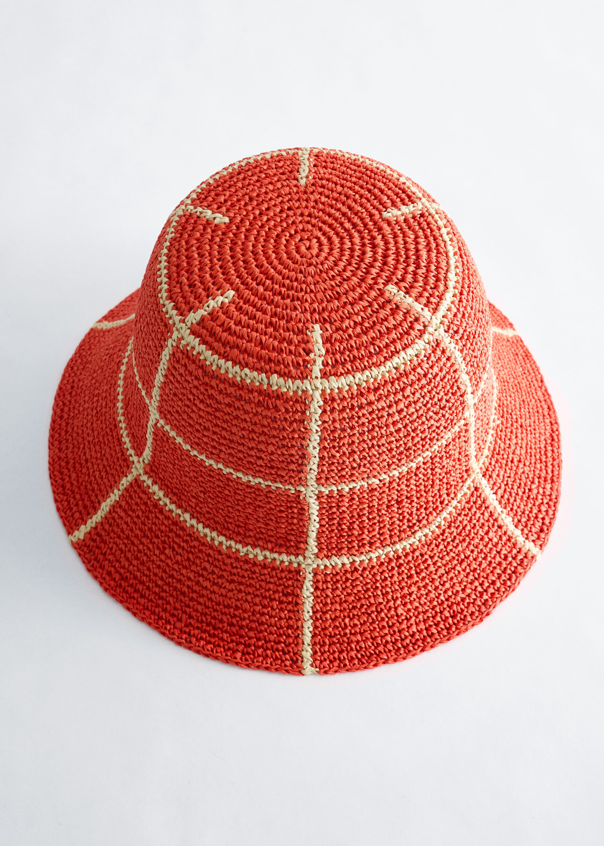 Image of Woven Straw Bucket Hat