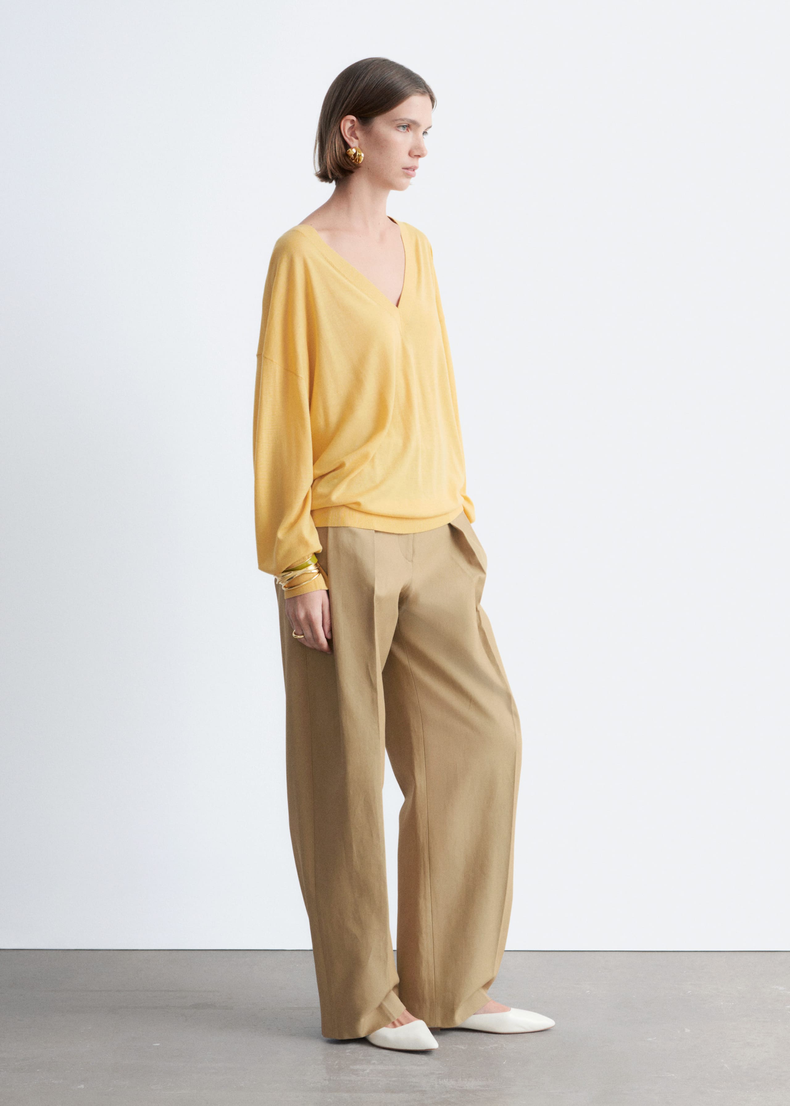 Image of Oversized-Wollpullover aus Merinowolle