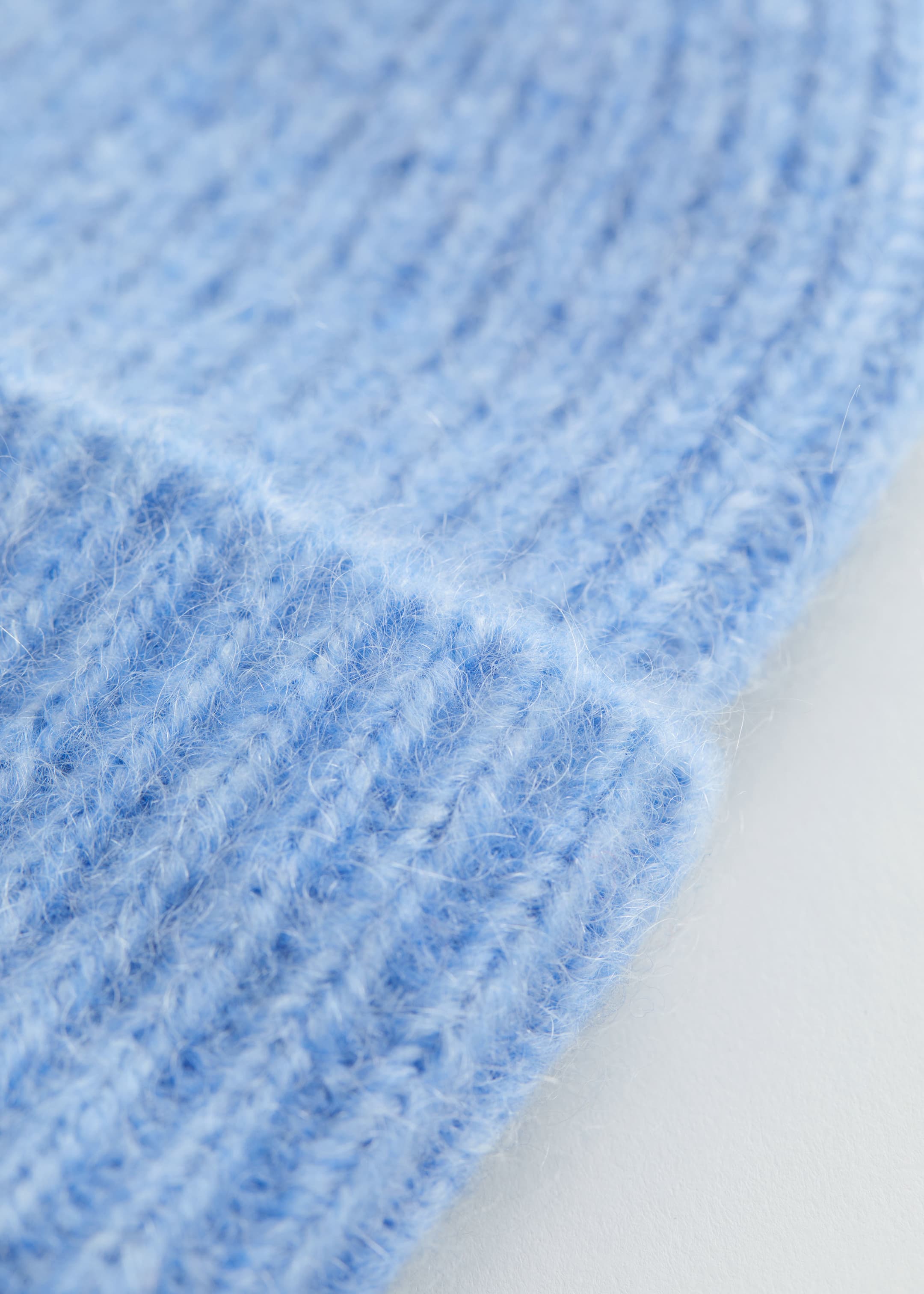 Grotere afbeelding bekijken: Wollen beanie - Lichtblauw - DAMES | H&M NL 2