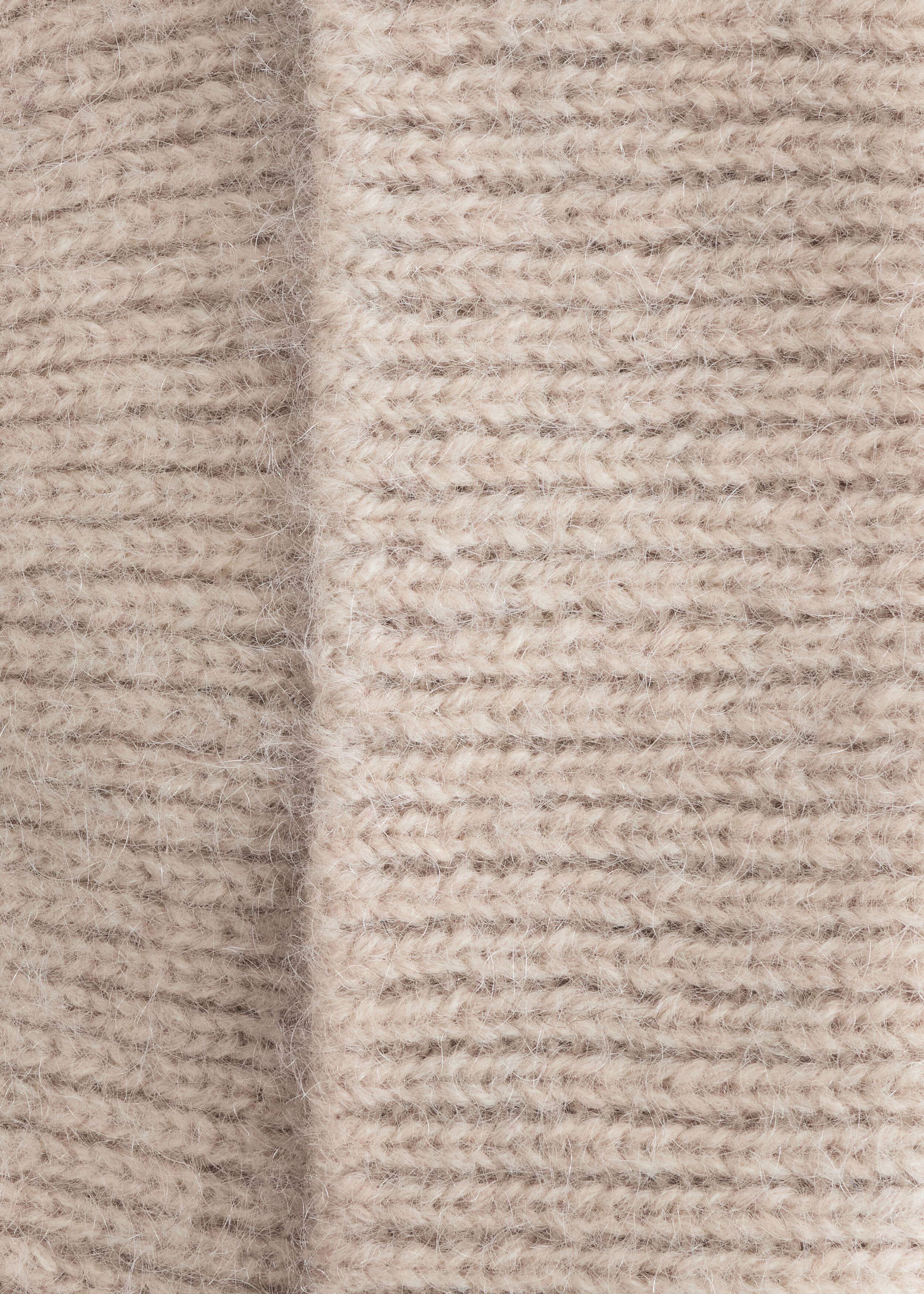 Beanie aus Wollmischung - {{variantName}} - Beschreibendes Detail