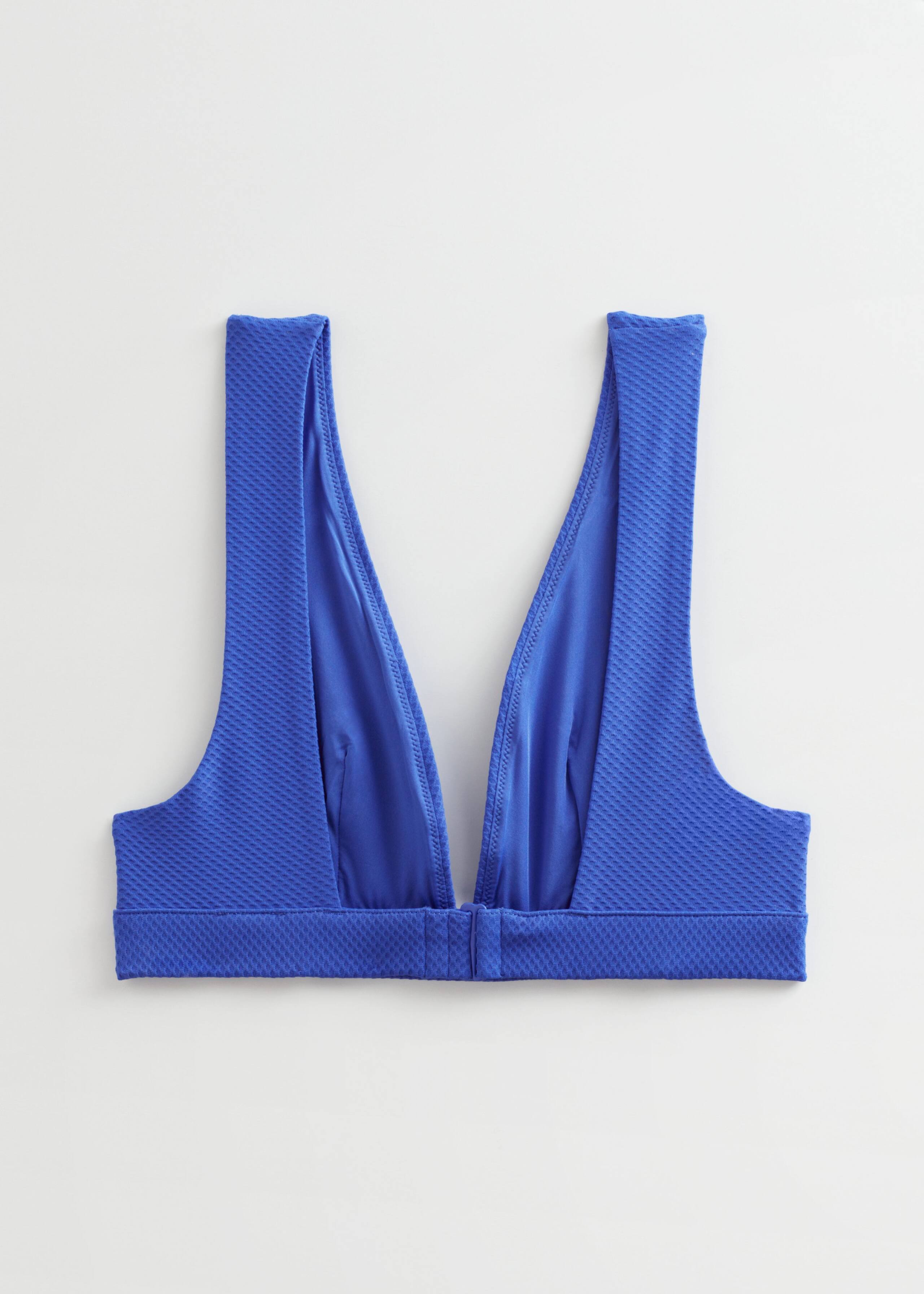 Triangle Bikini Top - Bright Blue - Still Life