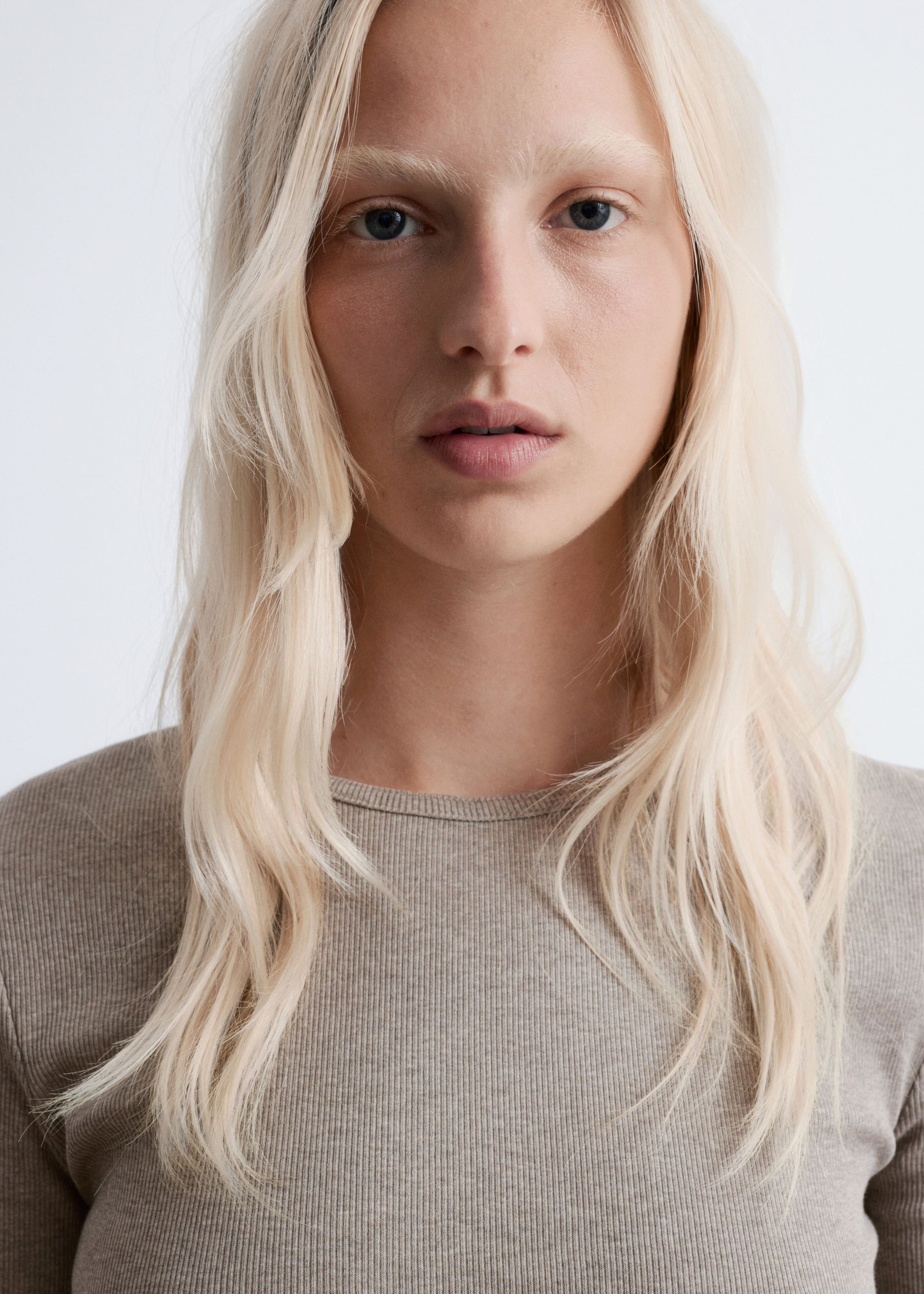 Image of Ribbed T-shirt