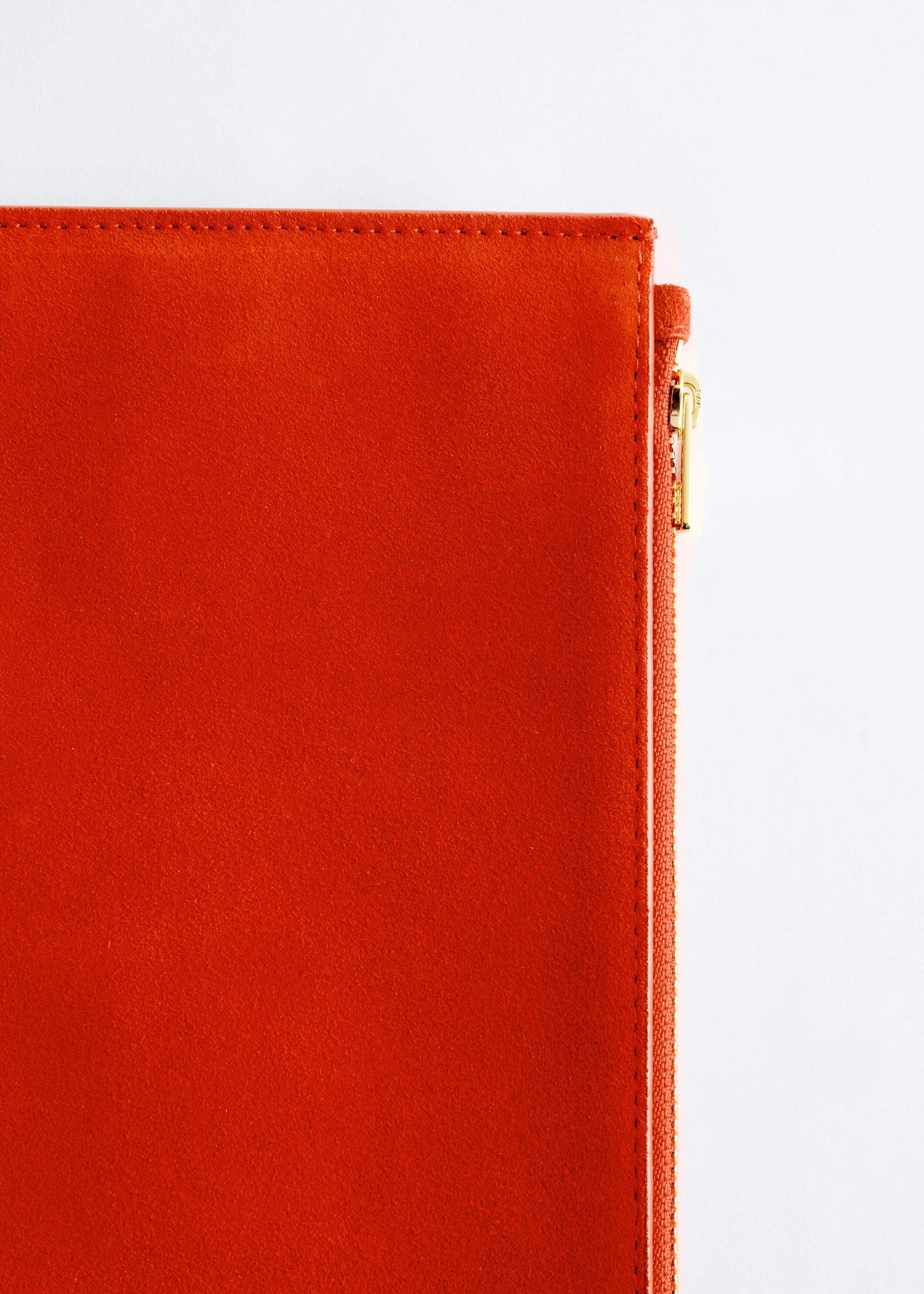 Image of Cartera plana de piel