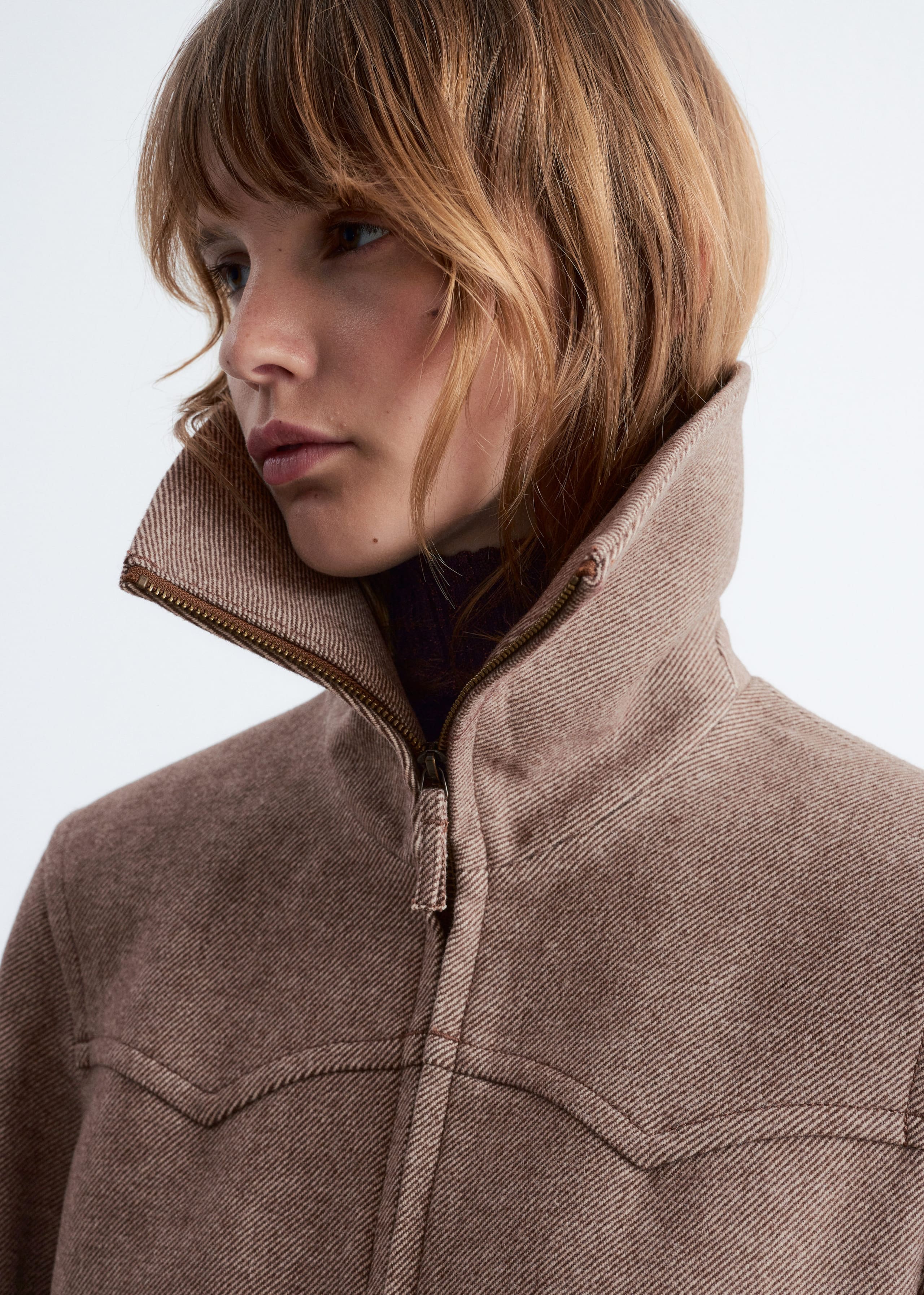 Image of Cropped Wool Jacket