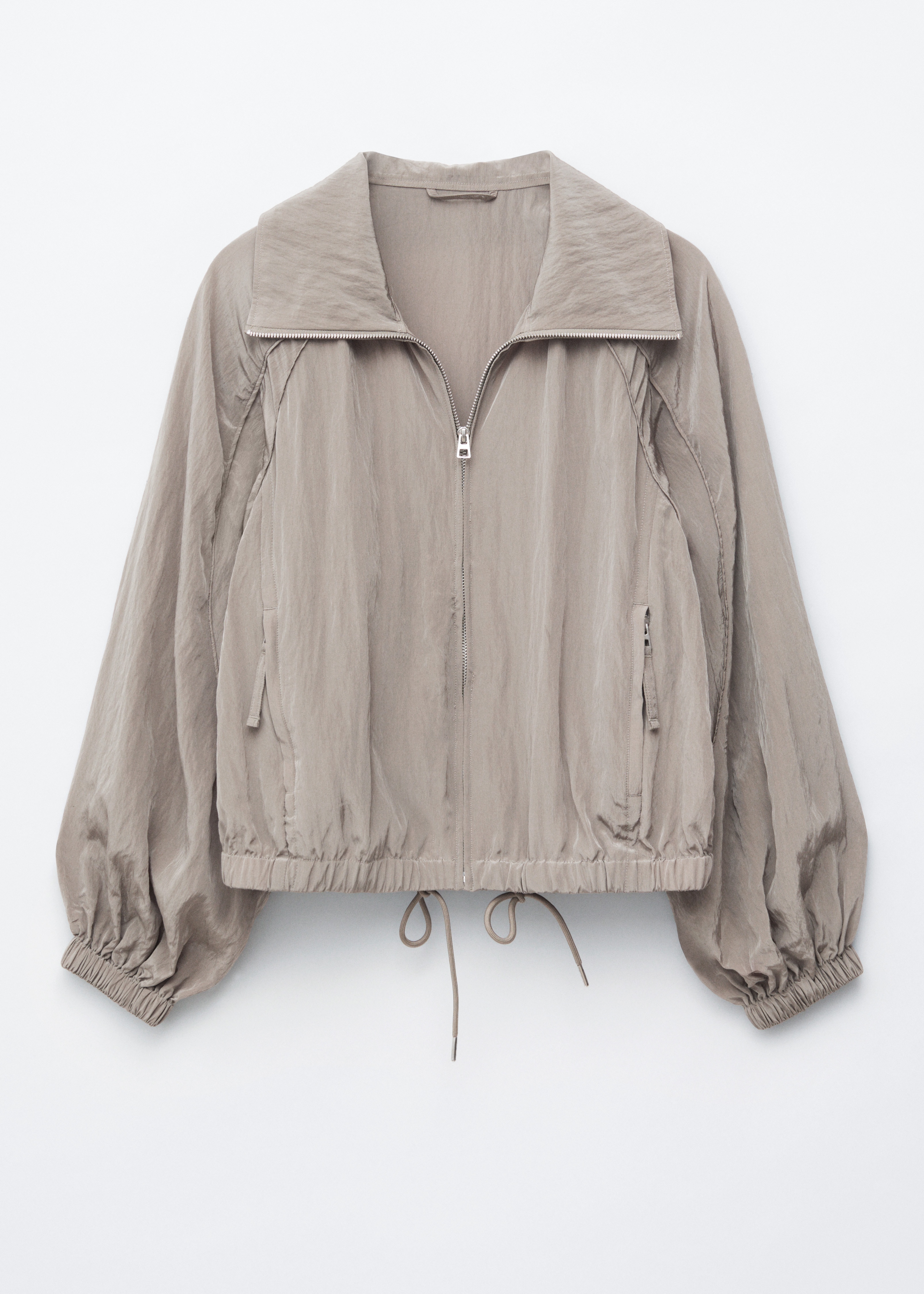 Sportig jacka i viskosblandning