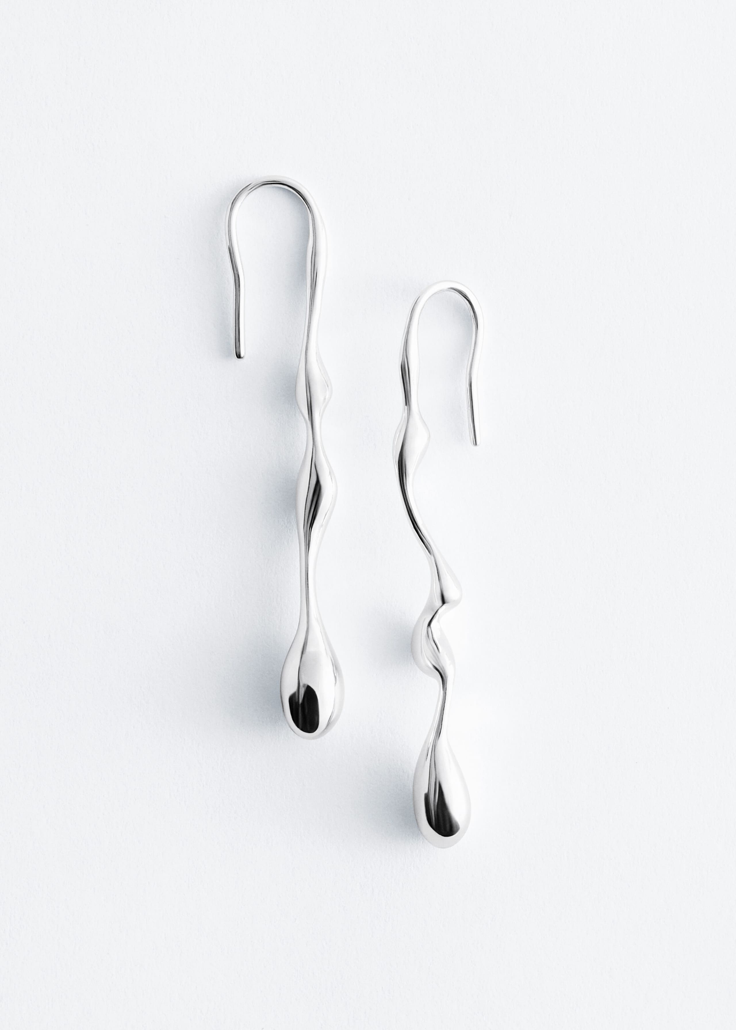 Image of Elongated Drop Earrings