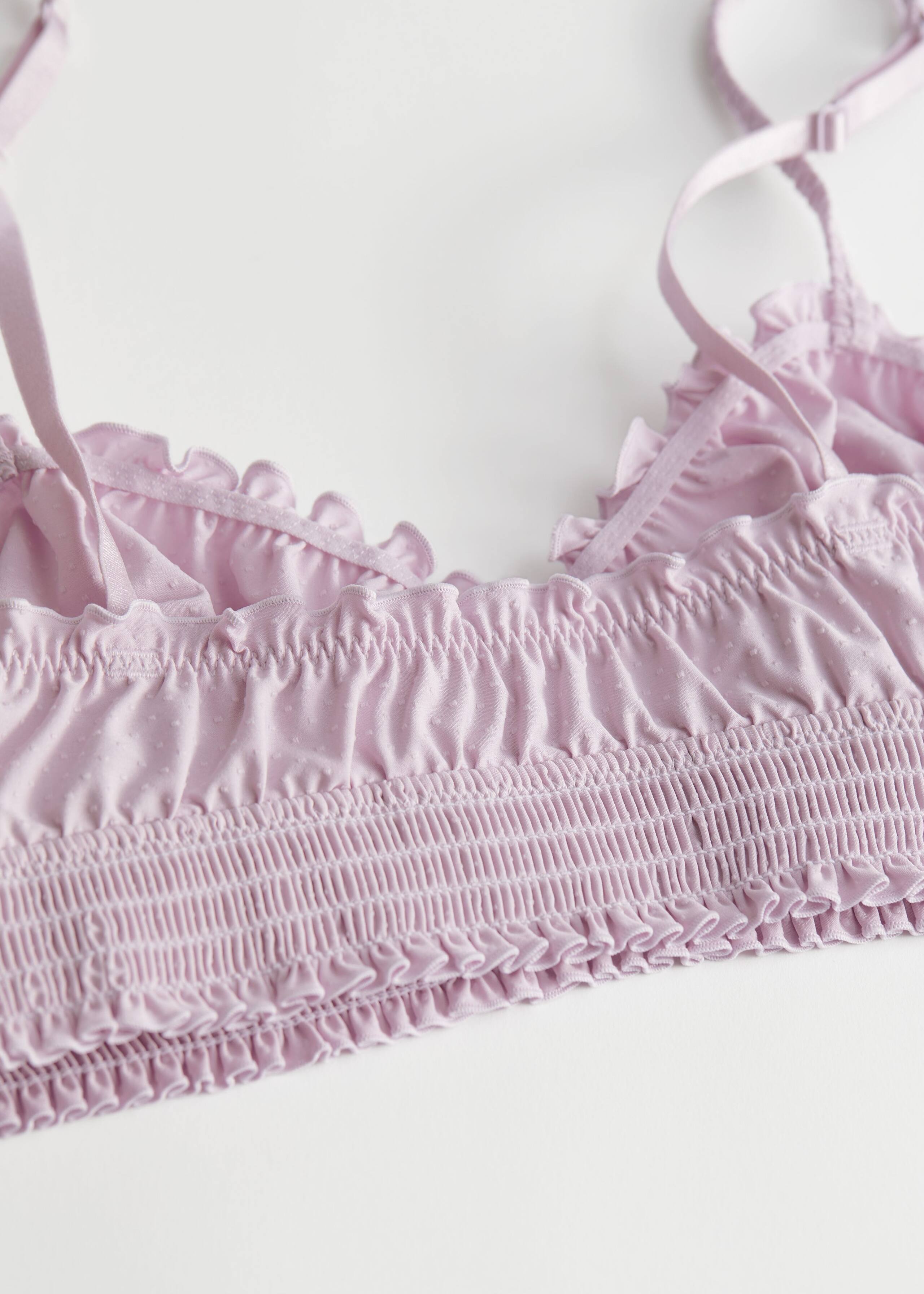 Frilled Bra - {{variantName}} - Descriptive Detail