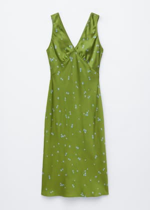 Green/Blue Florals